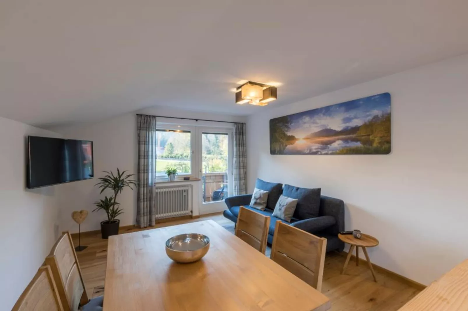 Ferienhaus Badersee - alle Einheiten zusammen - Woonkamer