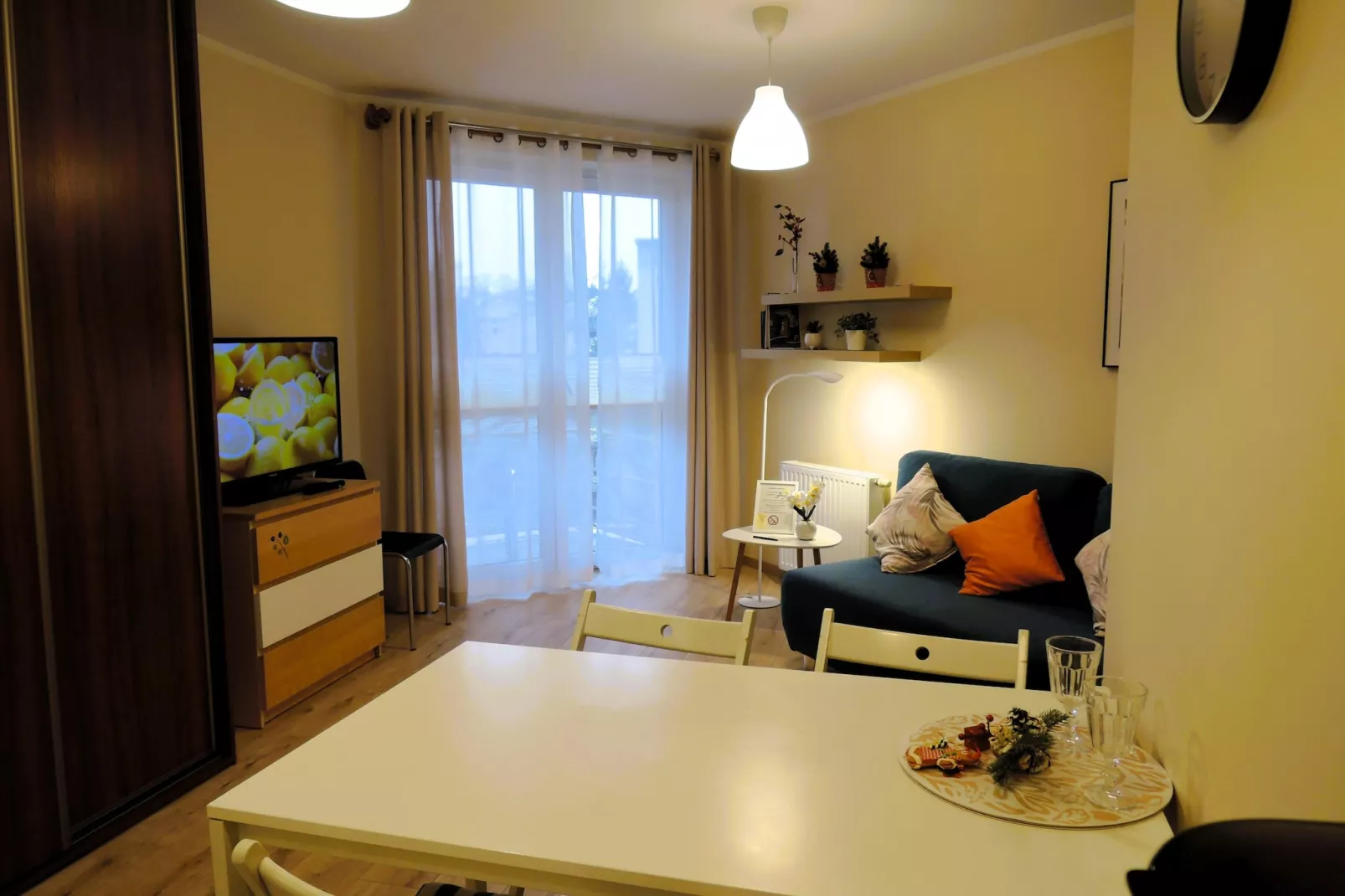 Apartament Paderewskiego 24 Świnoujście-Woonkamer