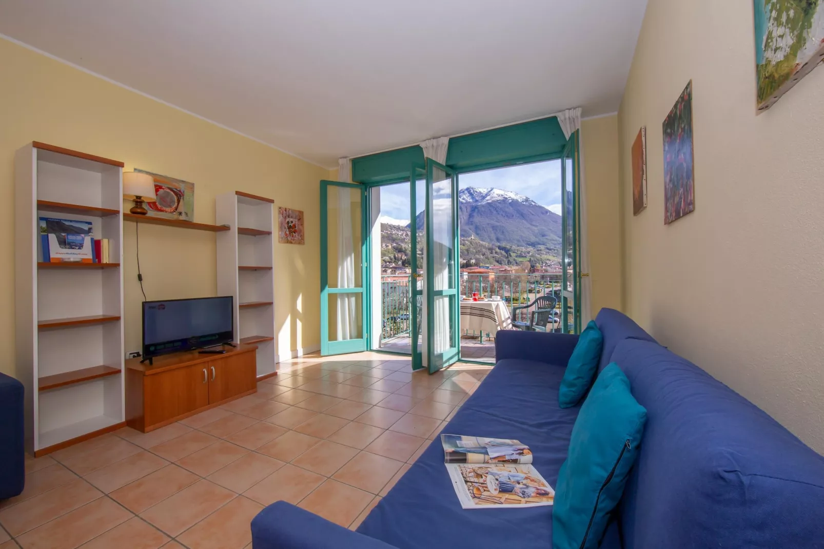 RESIDENCE PORTO LETIZIA - PALACE-1ROOM APT 4 PAX MOUNTAIN VIEW PLUS 8203 - P1MP4 - Woonkamer