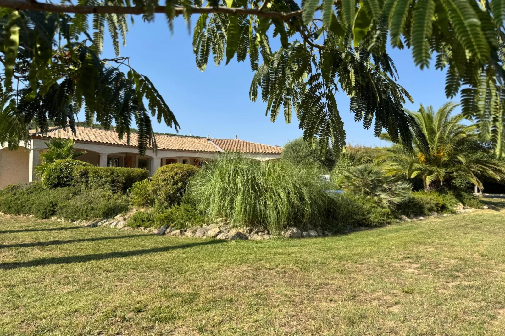 Villa l'Olivier-Tuinen zomer