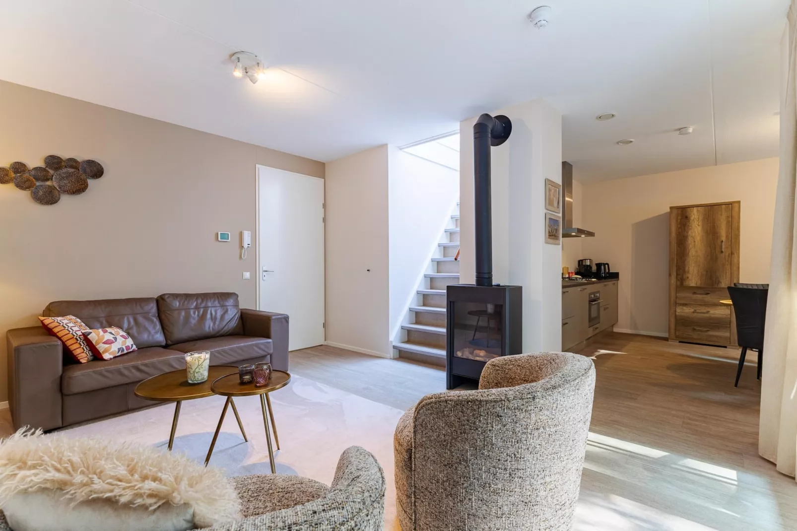 Appartement Duinhof Dishoek 13M - 6 personen de luxe-Woonkamer