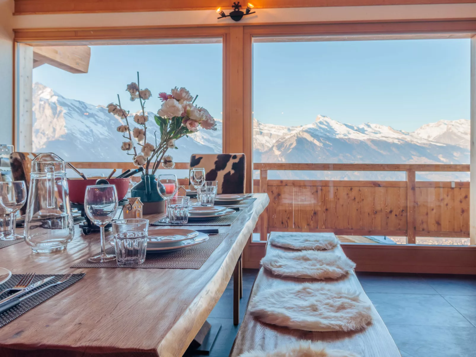 Chalet Flocon de Neige-Buiten