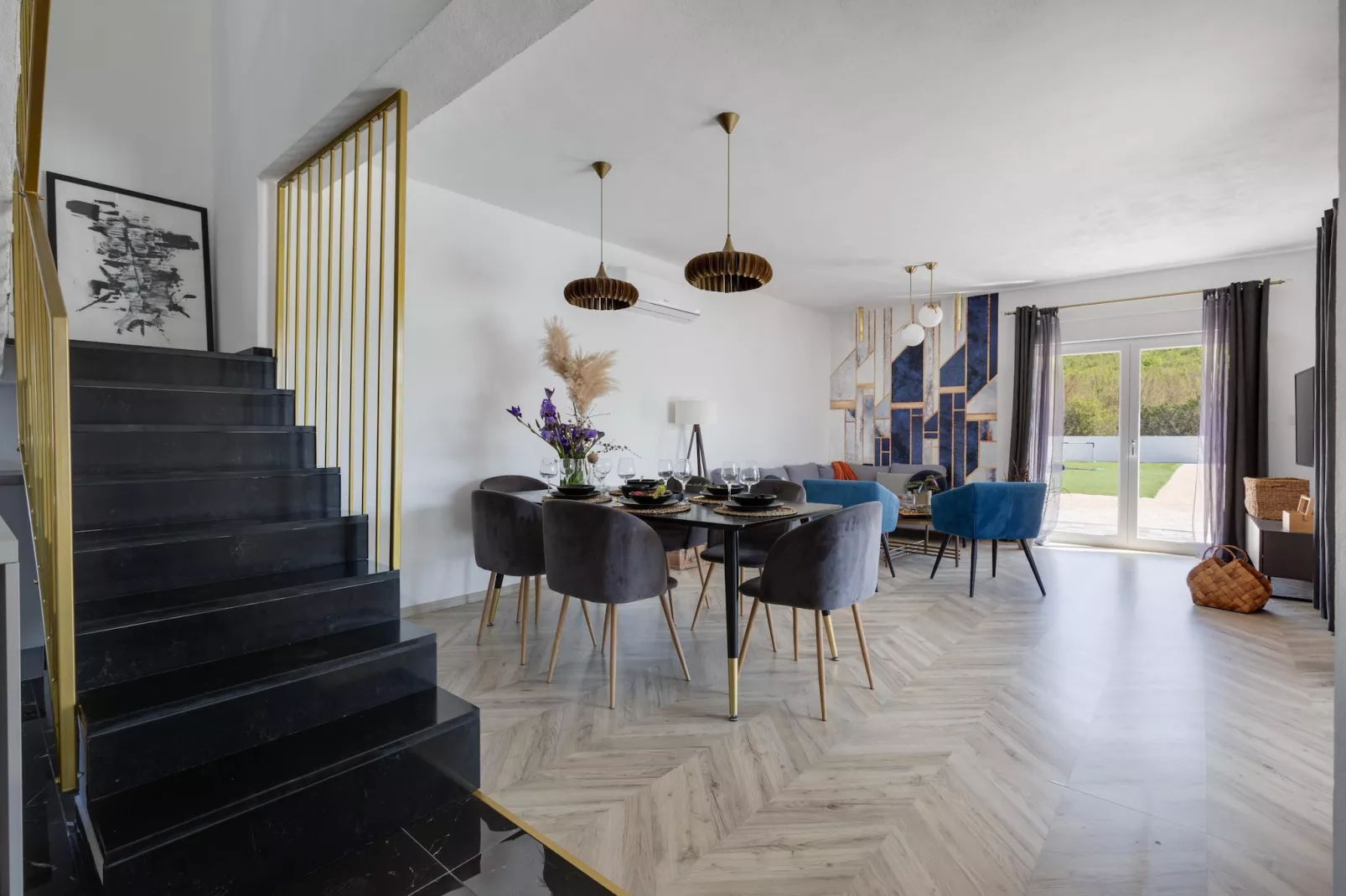 Villa Diva-Woonkamer