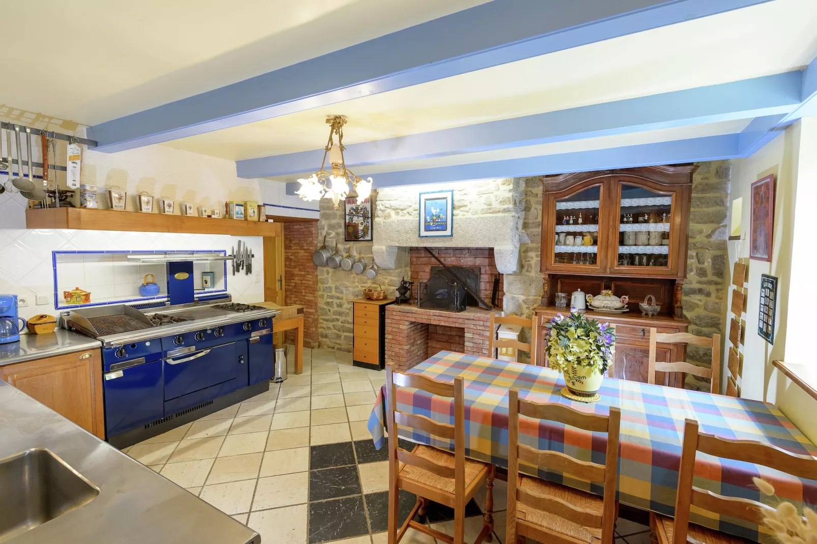 Maison de Vacances à Plounéour- Brignogan Plages - Keuken