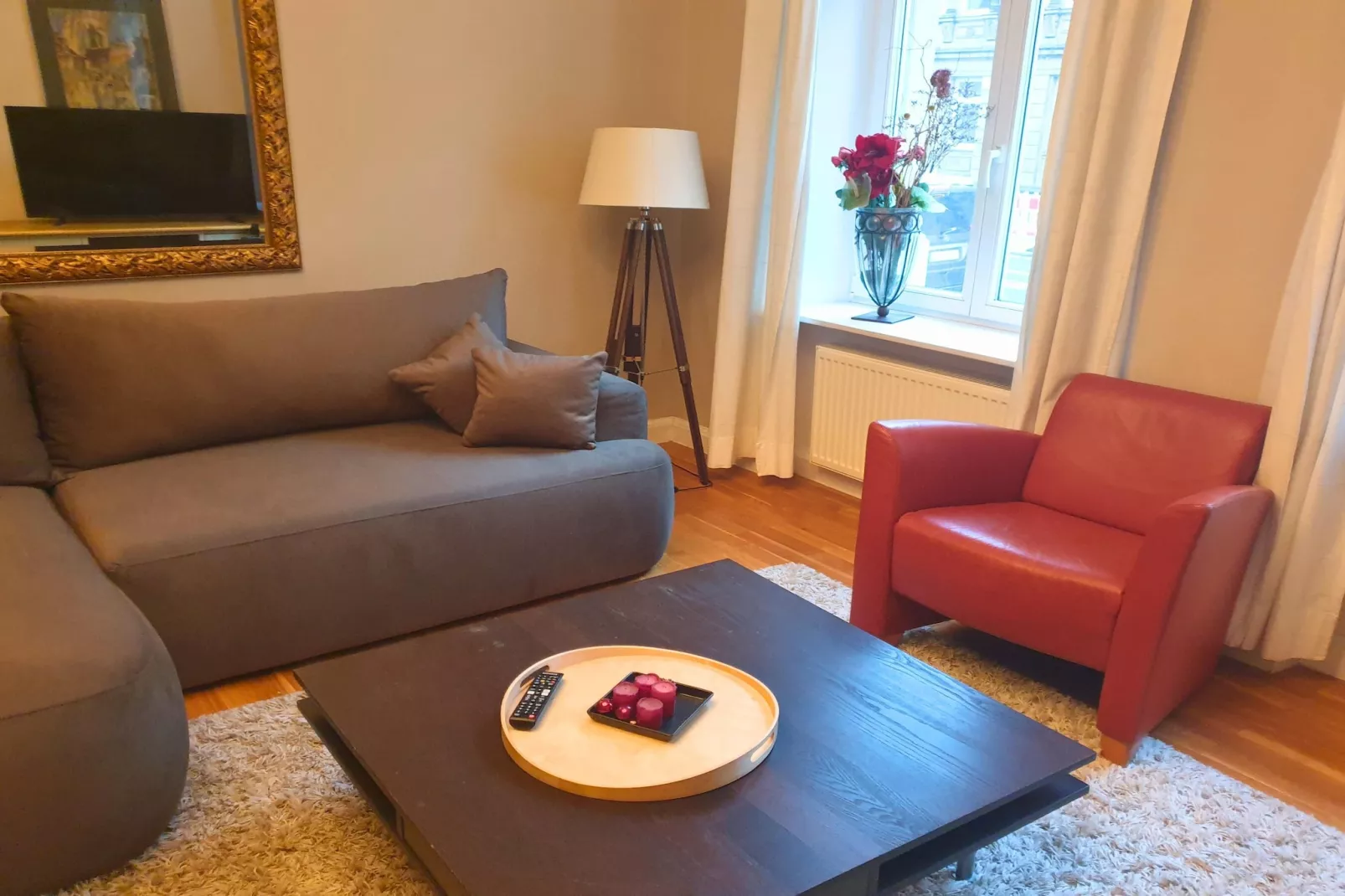 Charmante Altbauwohnung im Herzen von Bamberg-Woonkamer