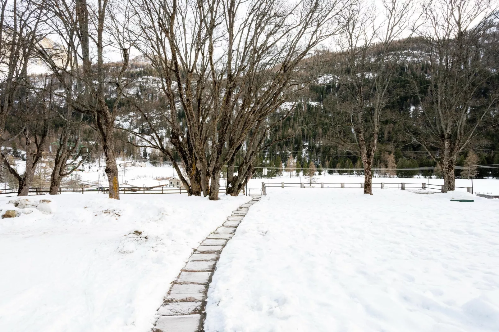 MONO 1 CERESOLE-Uitzicht winter