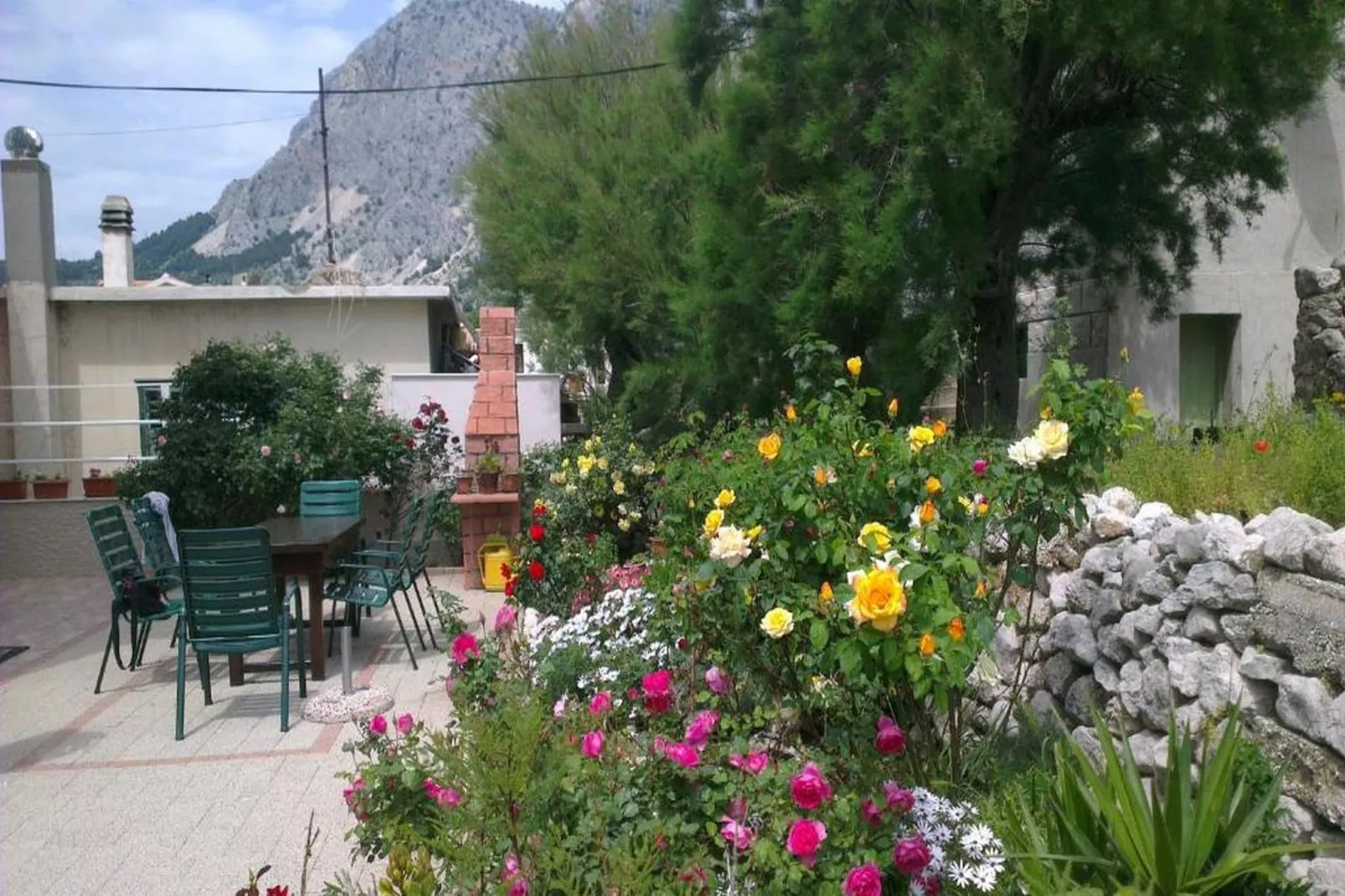 Apartments Jereb - One Bedroom Apartment with Balcony and Sea View (Stela) - Tuinen zomer