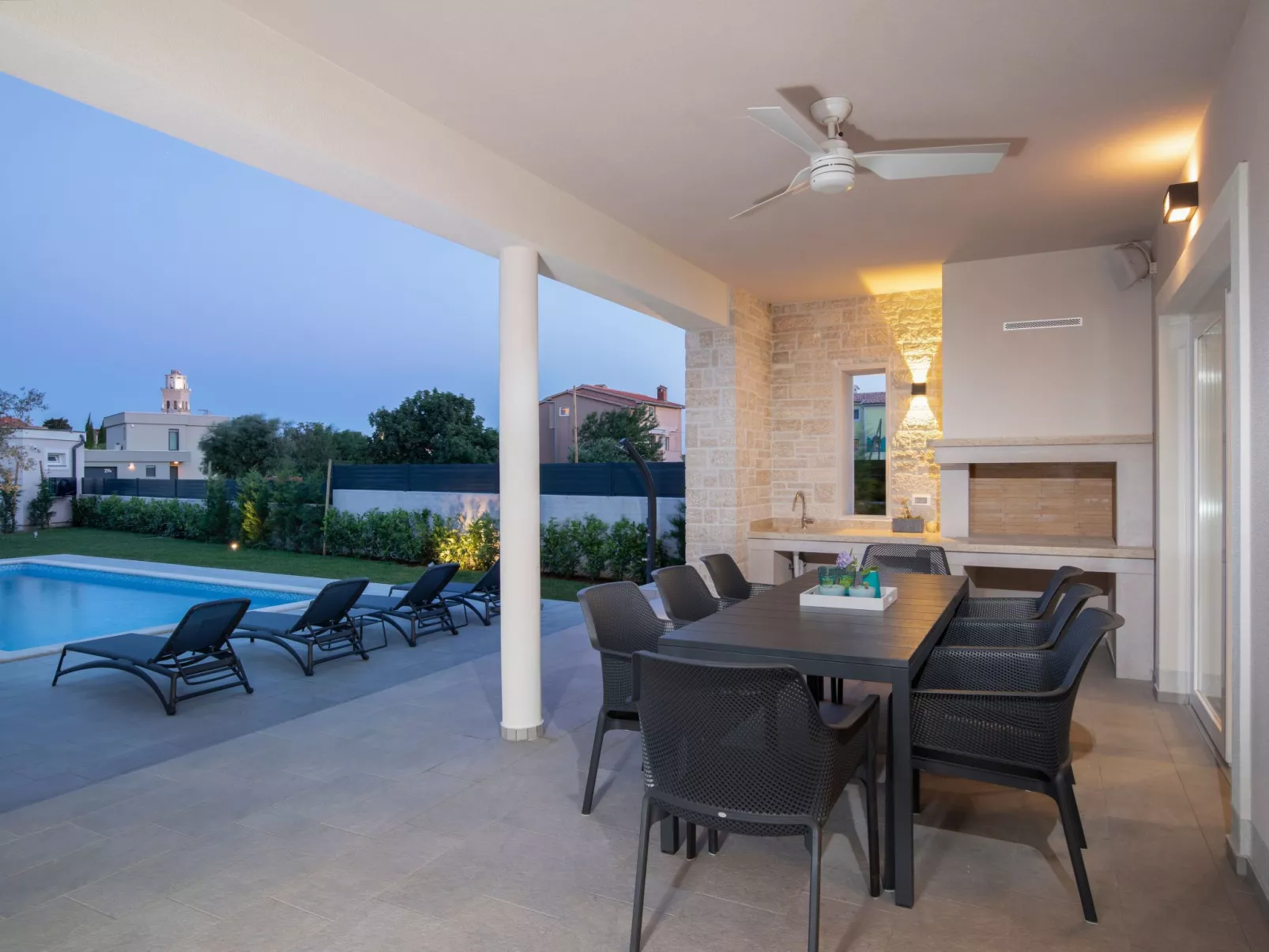 Villa in Premantura mit privatem beheizten Pool  und Sauna - Image-tags.info