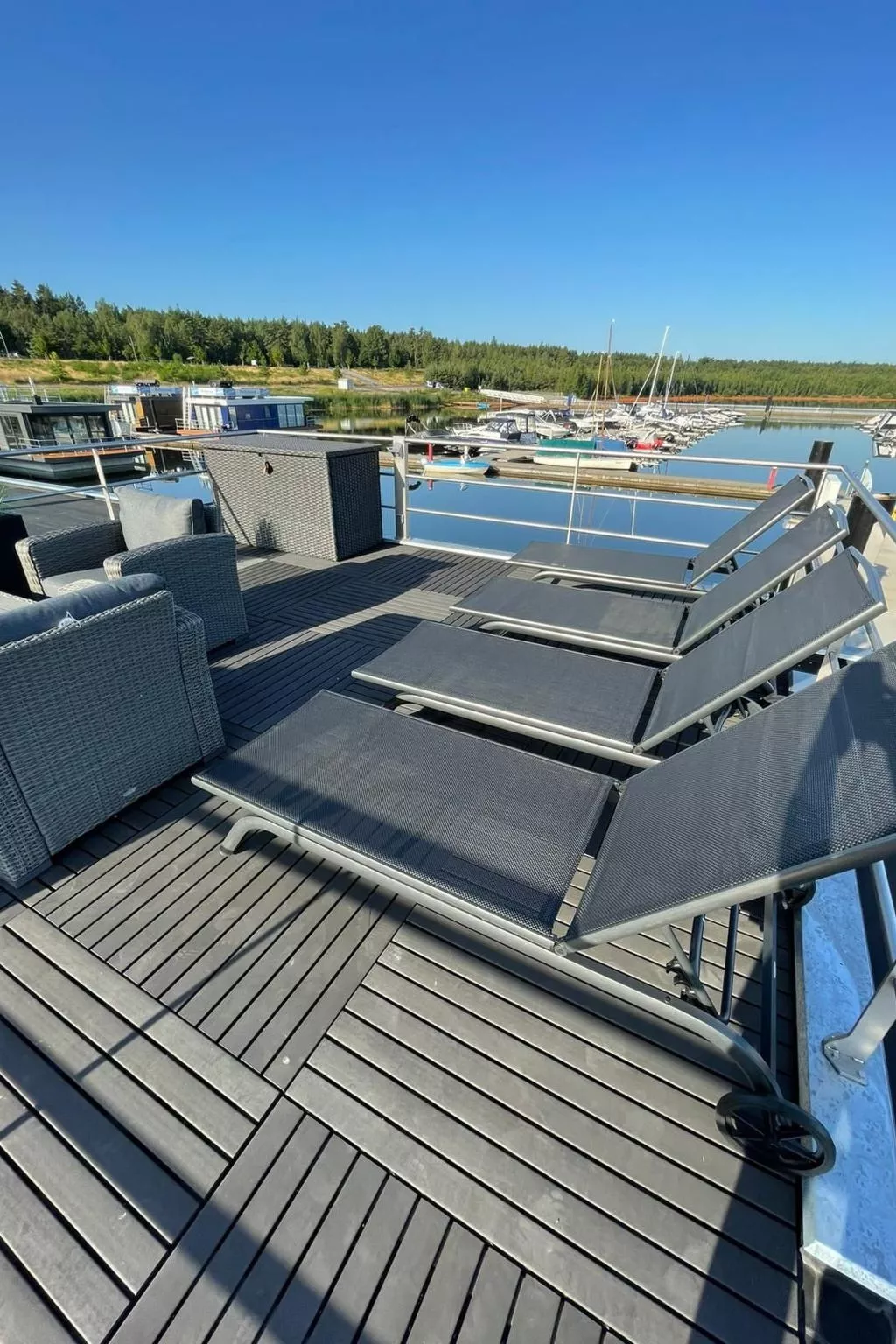 Hausboot Vroni am Bärwaldersee - Image-tags.info