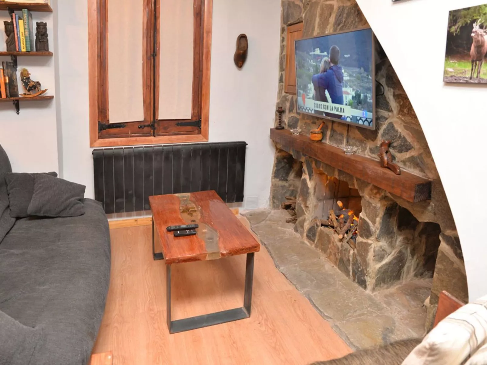 Rustikal-moderne Wohnung für 6 Personen - Pobla de Lillet - Image-tags.info