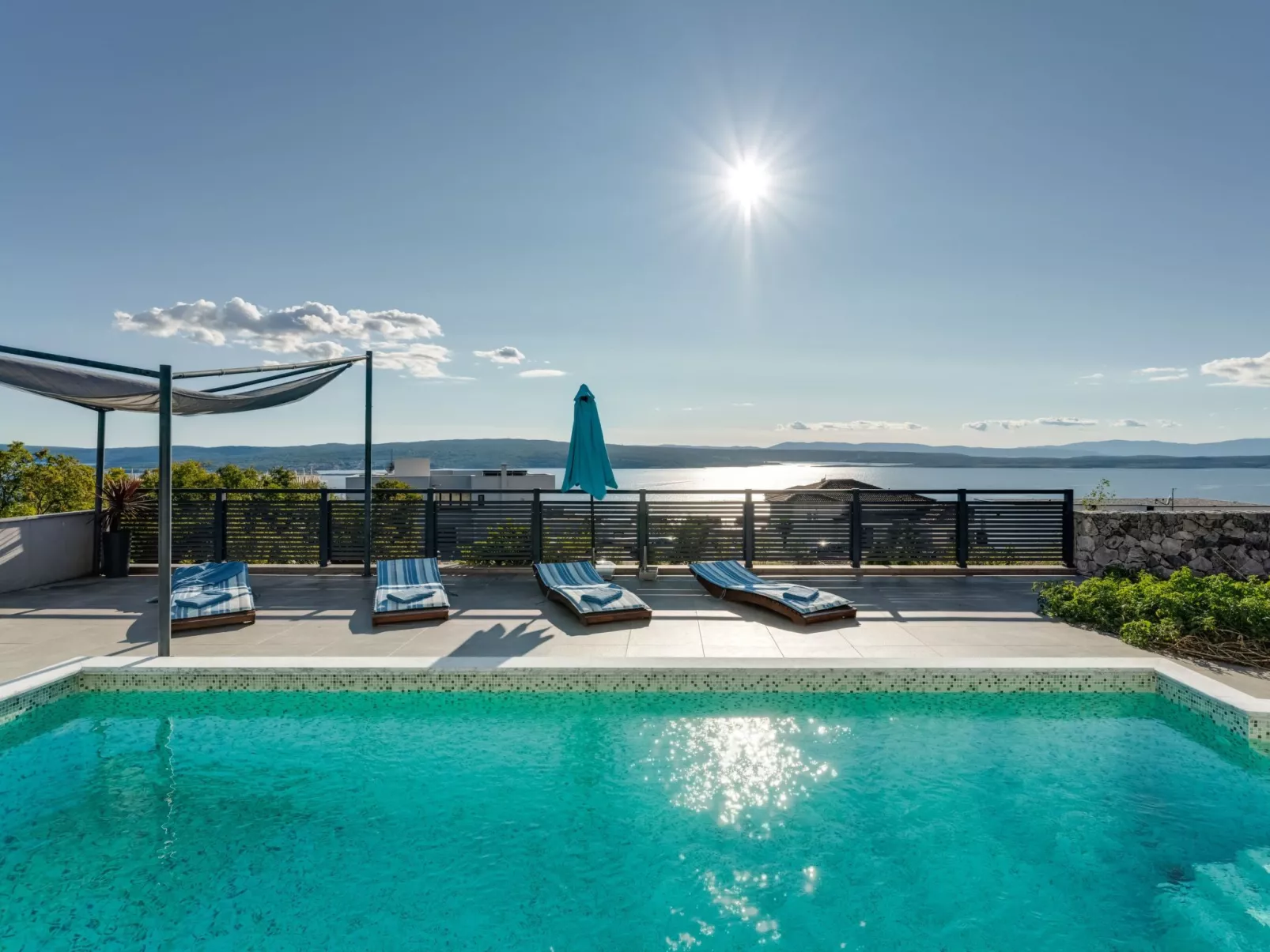 Villa "View" mit Blick auf das Wasser - Image-tags.info