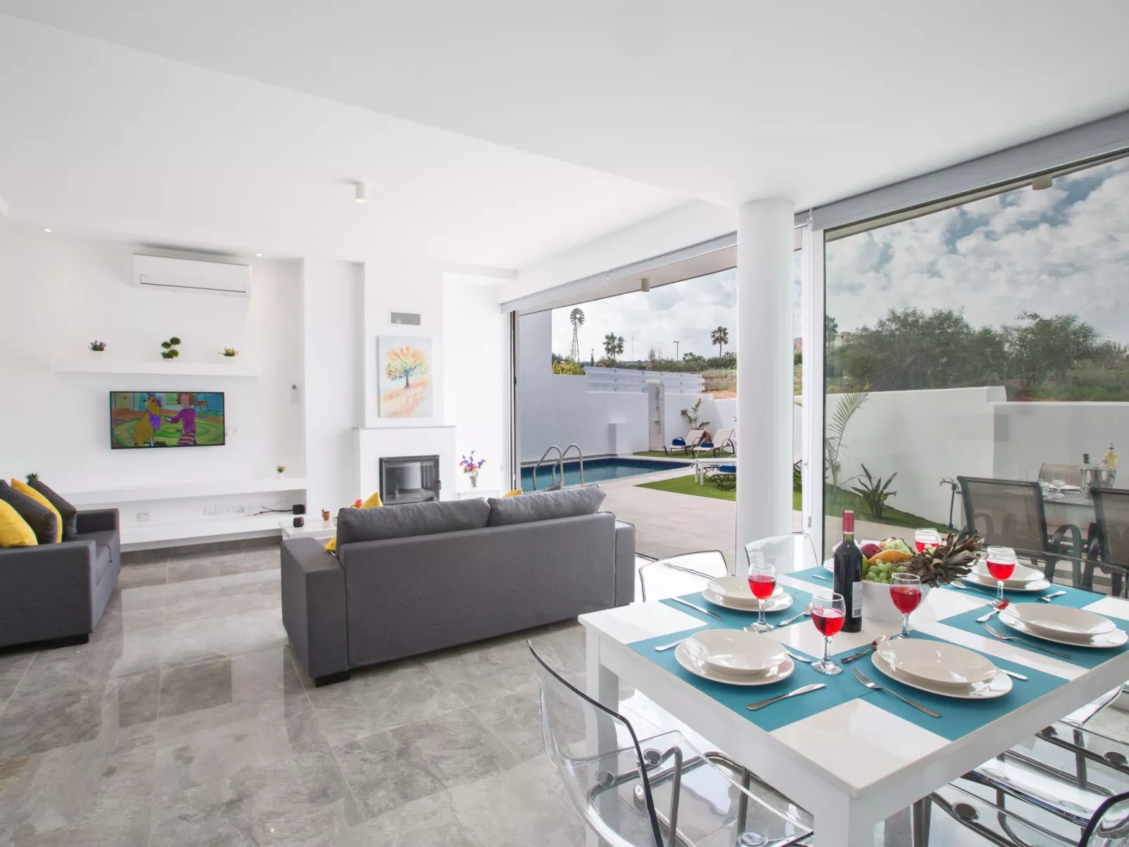 Protaras Villa mit privatem Pool und Dachgarten - Image-tags.info