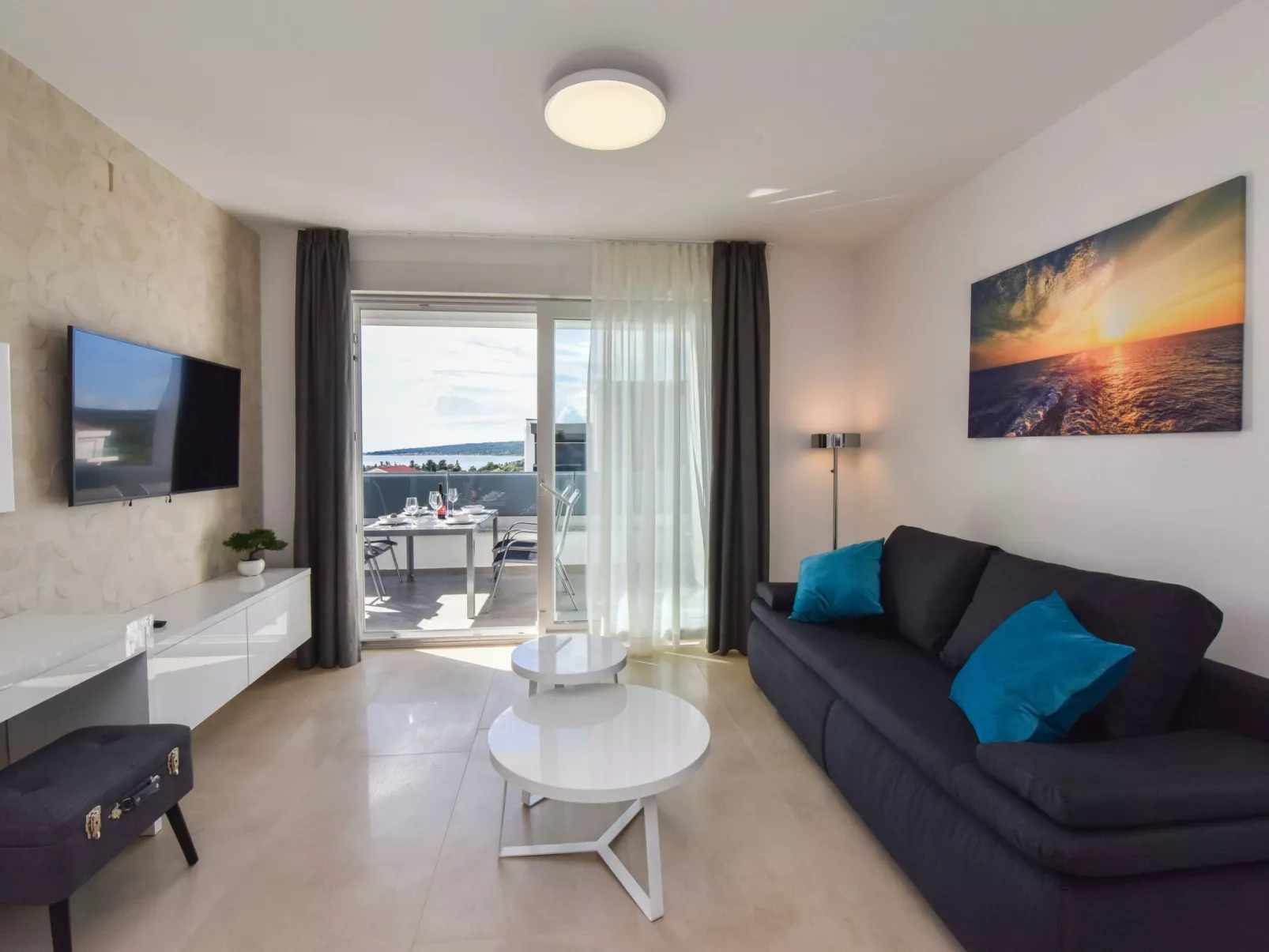 Deluxe Drei-Zimmer-Wohnung mit Terrasse - Mare - Image-tags.info