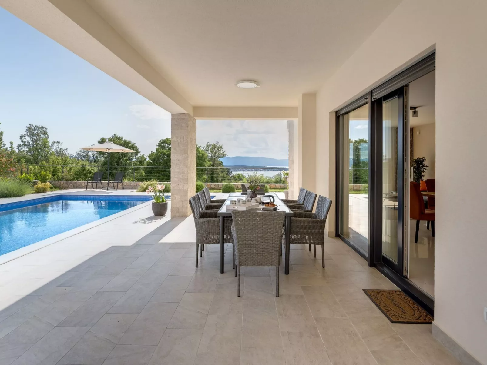 Schone Villa mit Pool, Meerblick, Strand - Image-tags.info