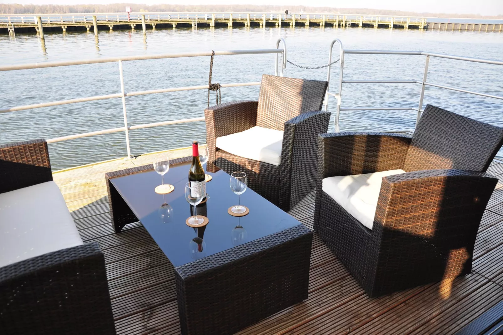 Floating House Rosi - Terrasbalkon