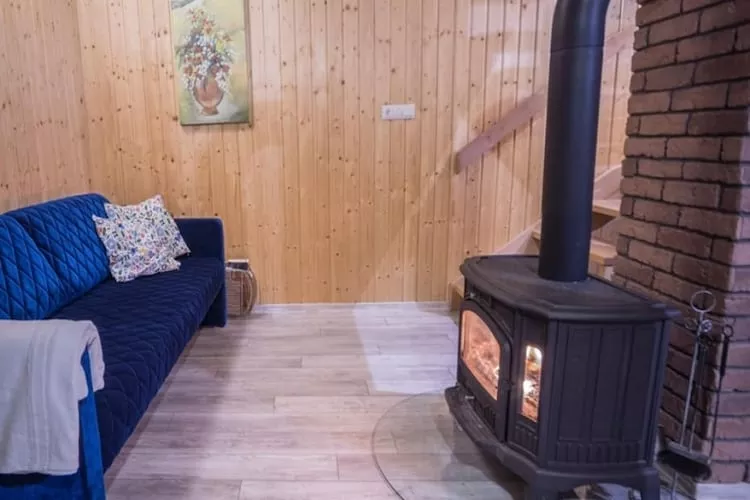 Domek wakacyjny VIP dla max 10 osób w Bałachach - Woonkamer