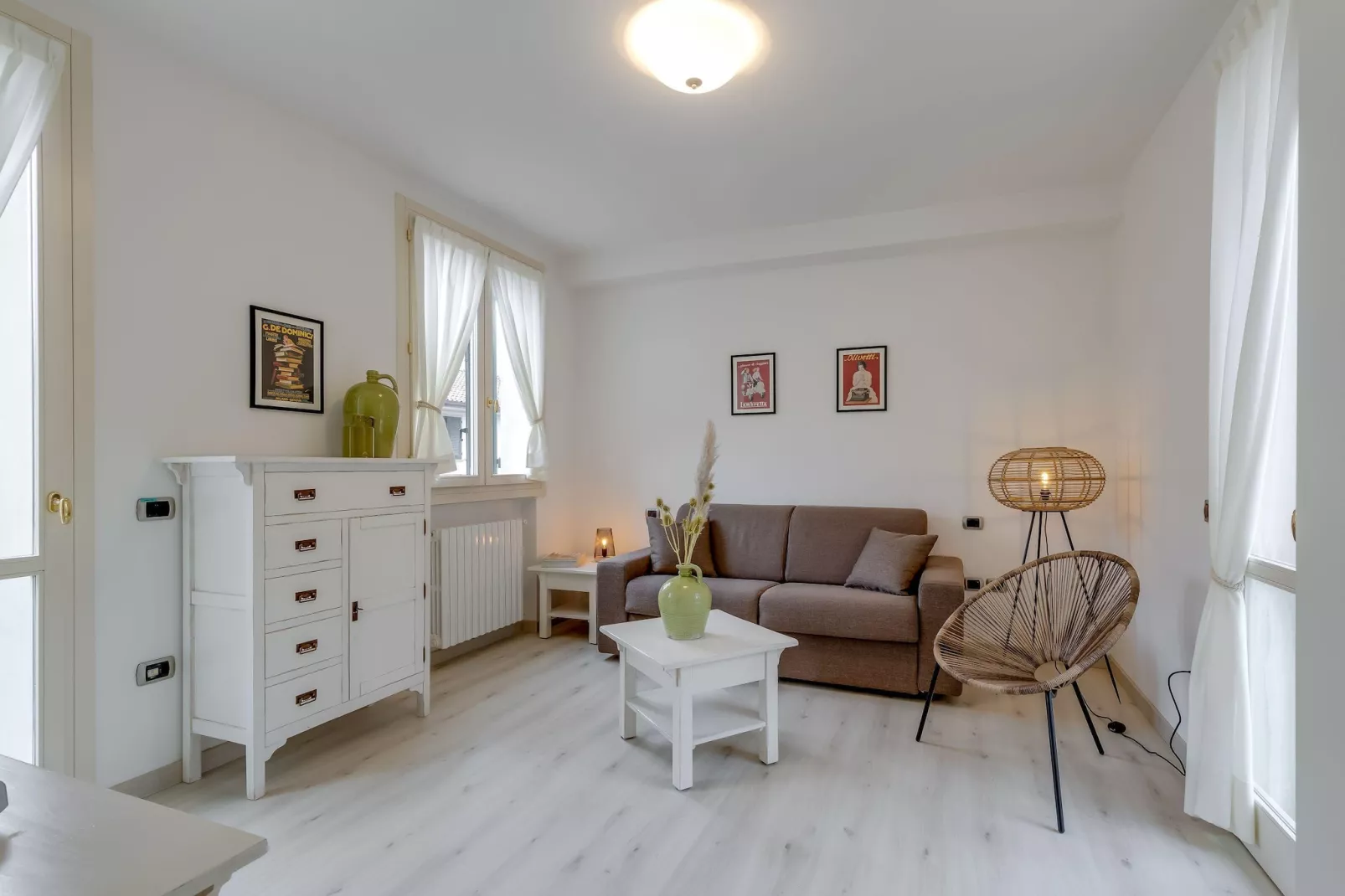 RESIDENCE PORTO LETIZIA - VILLAS-BILOCALE 4 PAX VISTA LAGO PLUS 8215 - V1LP4 - Woonkamer