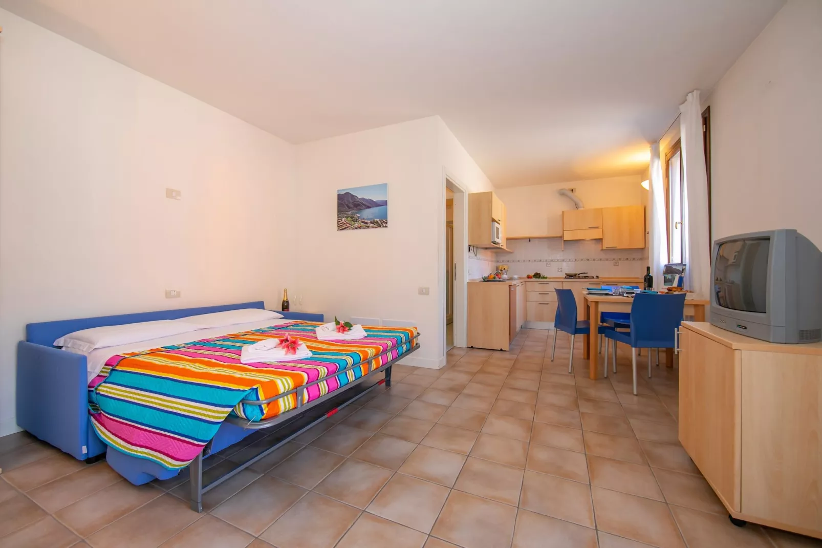 RESIDENCE PORTO LETIZIA - VILLAGE-STUDIO 2 PAX 8224 - VGS2 - Woonkamer