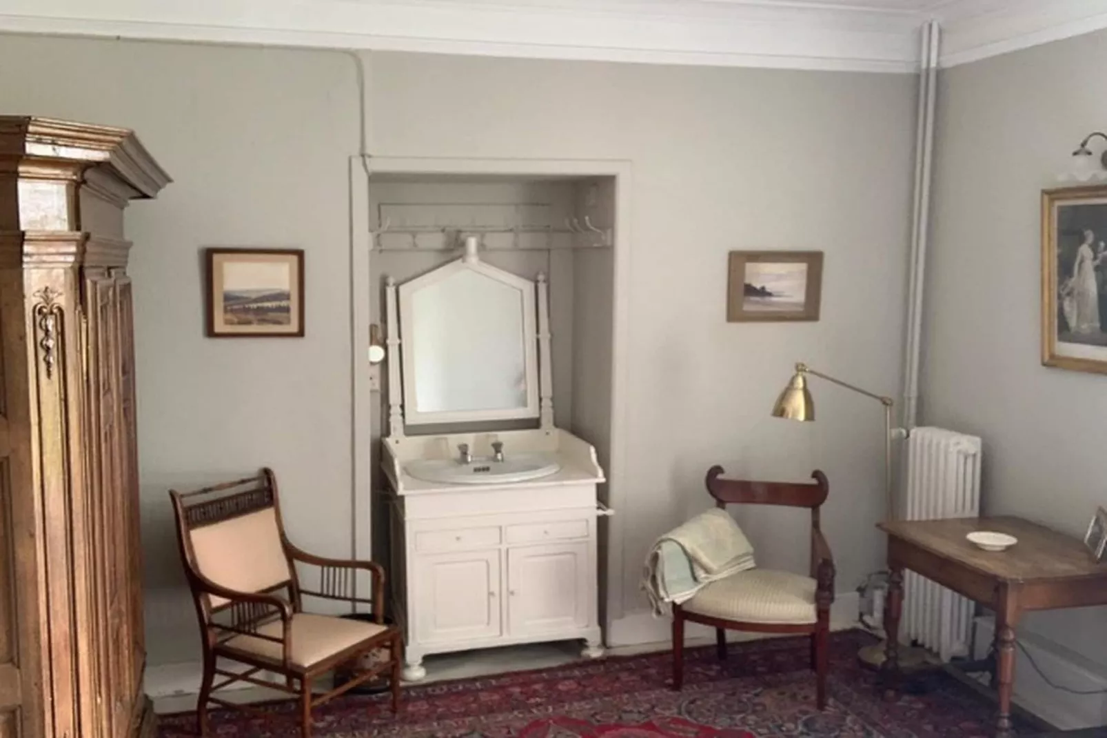 Chateau de Jevoumont-Slaapkamer