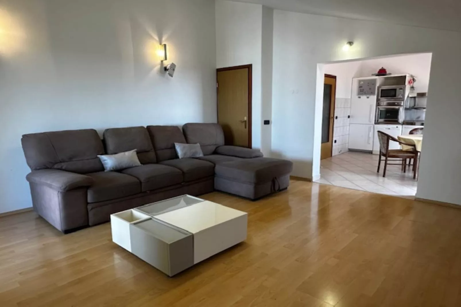 Apartment Branko II in Porec, Istria-Woonkamer
