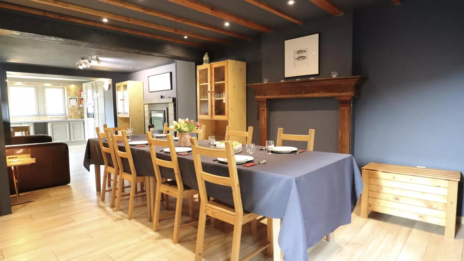 Gite de Montaigle - Eetkamer