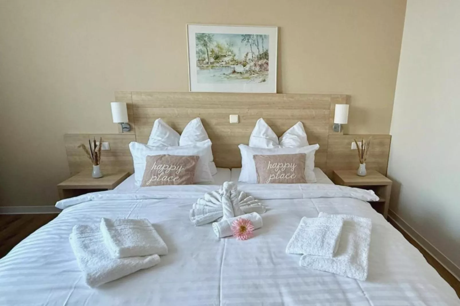 Standard Double Room-Slaapkamer