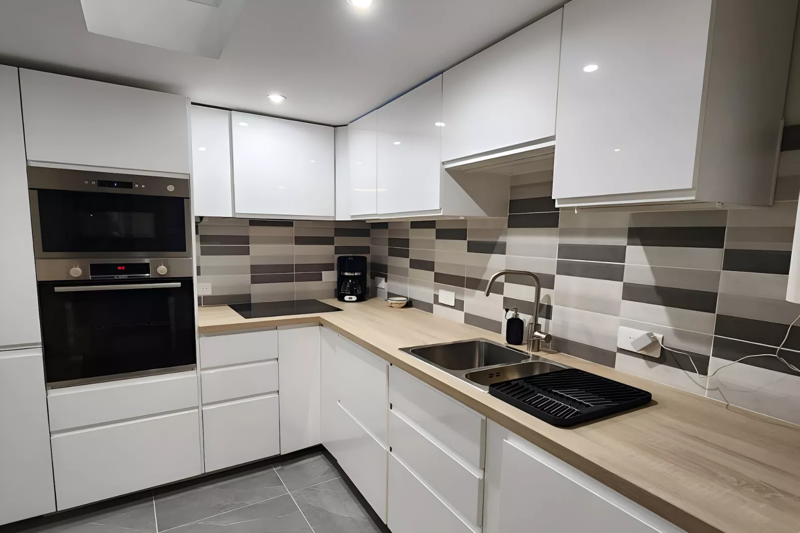 Maison de ville avec terrasse/jardin Guerlesquin - Keuken