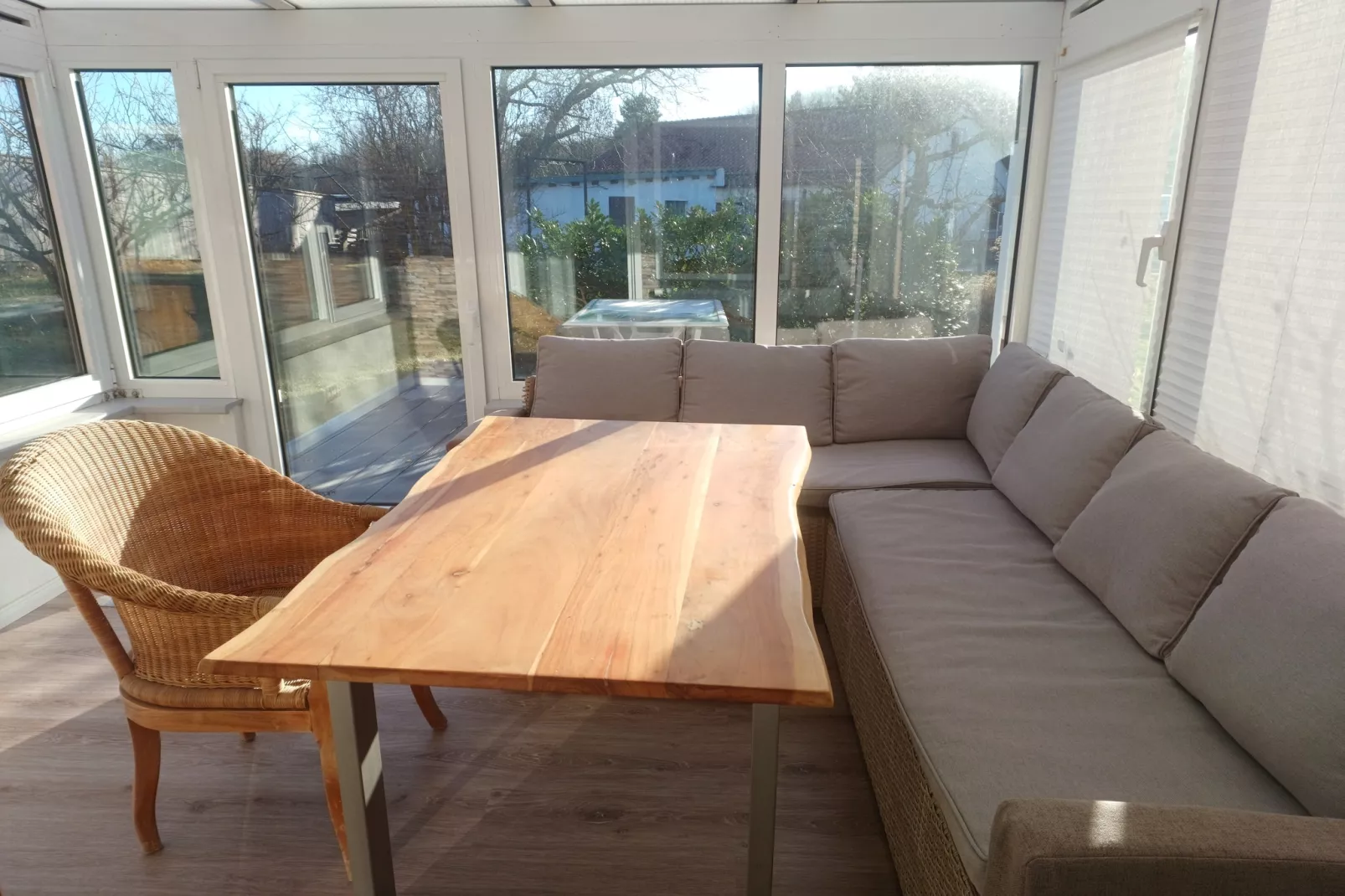 Ferienhaus Rosi-Woonkamer