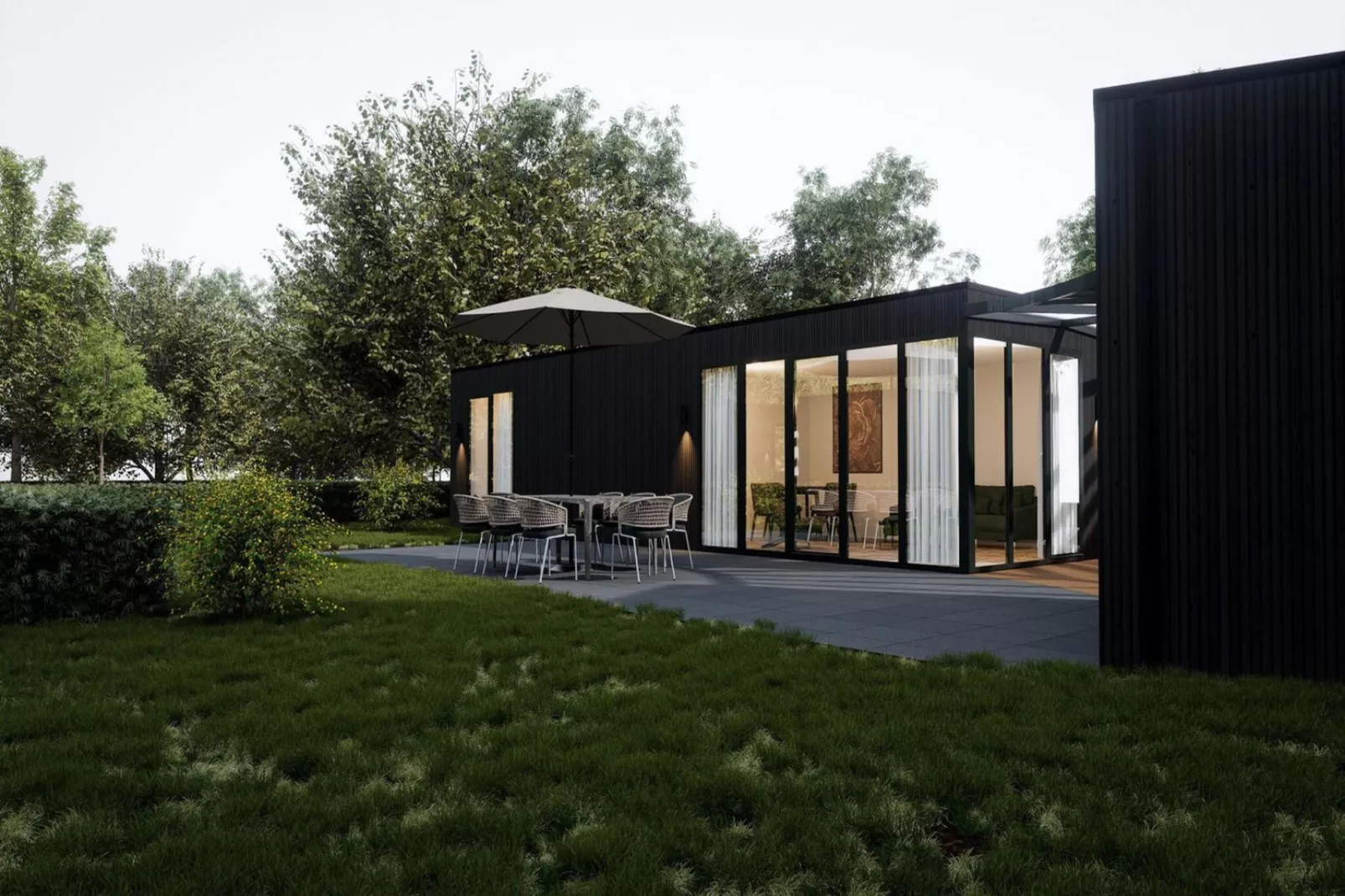 De Steppe 8 pax - 3-Buitenkant zomer