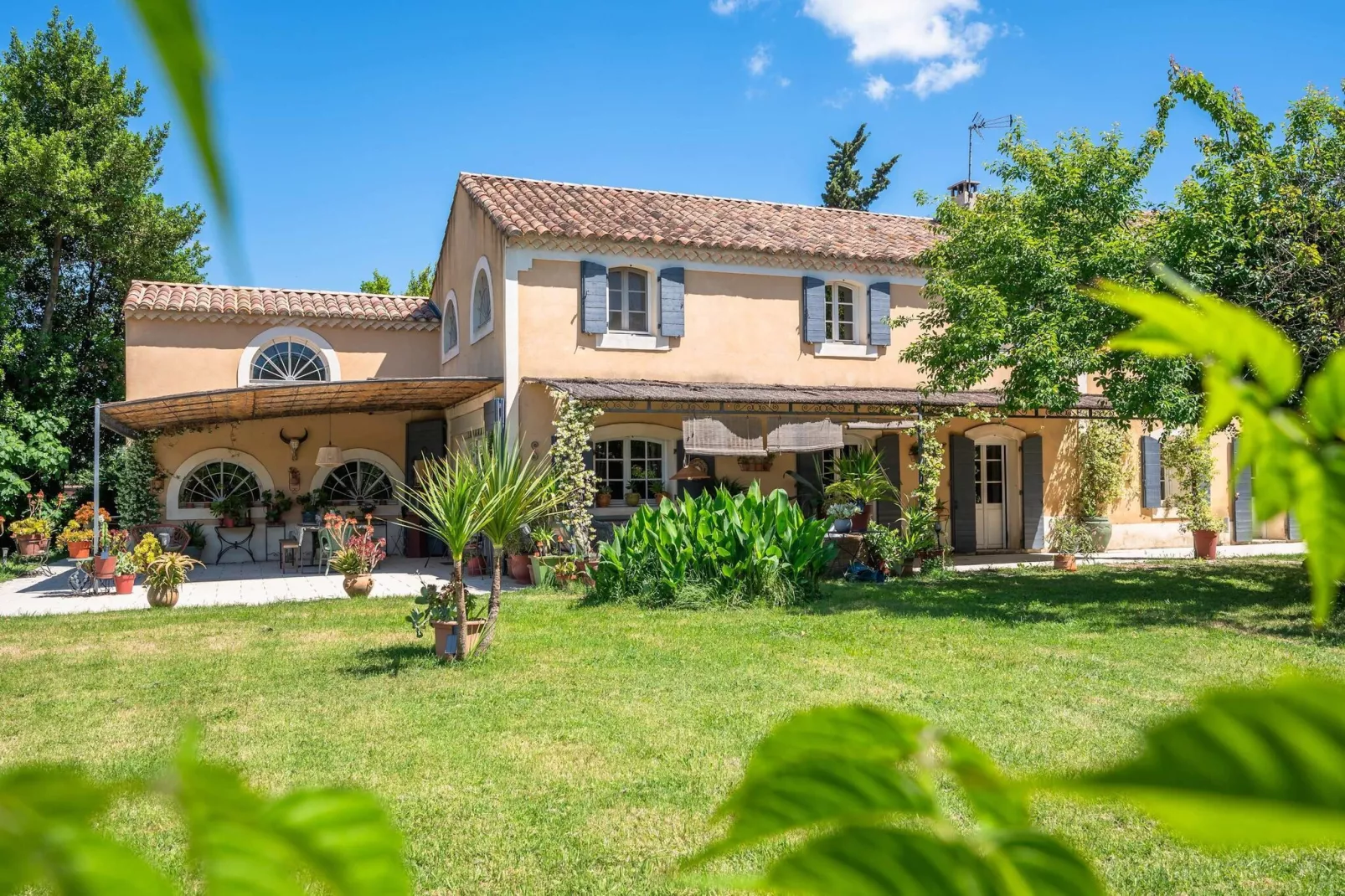 Grand Mas climatisé Arles-Buitenkant zomer