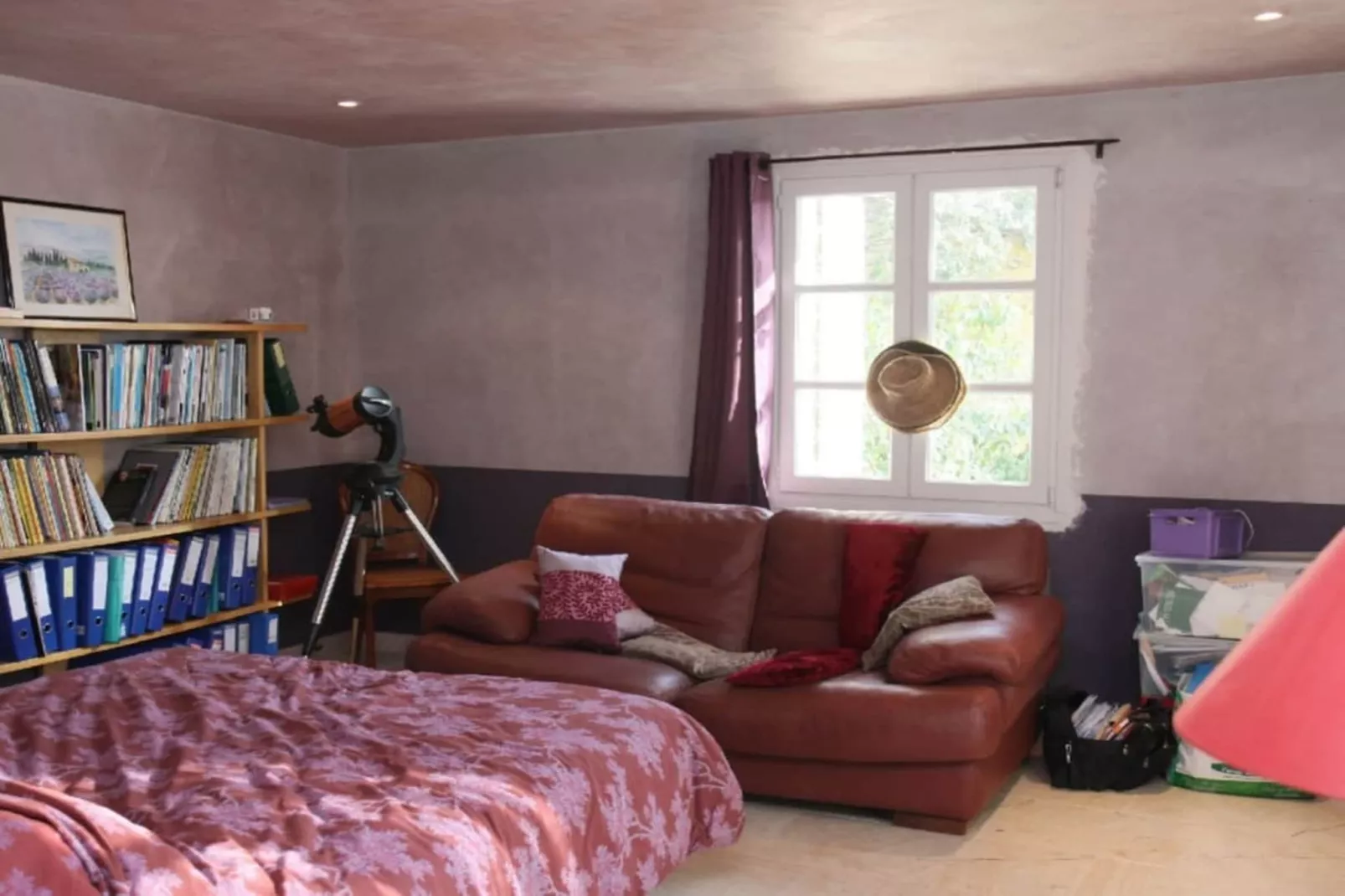 La Chaleureuse - Villa avec piscine privée en Luberon-Slaapkamer