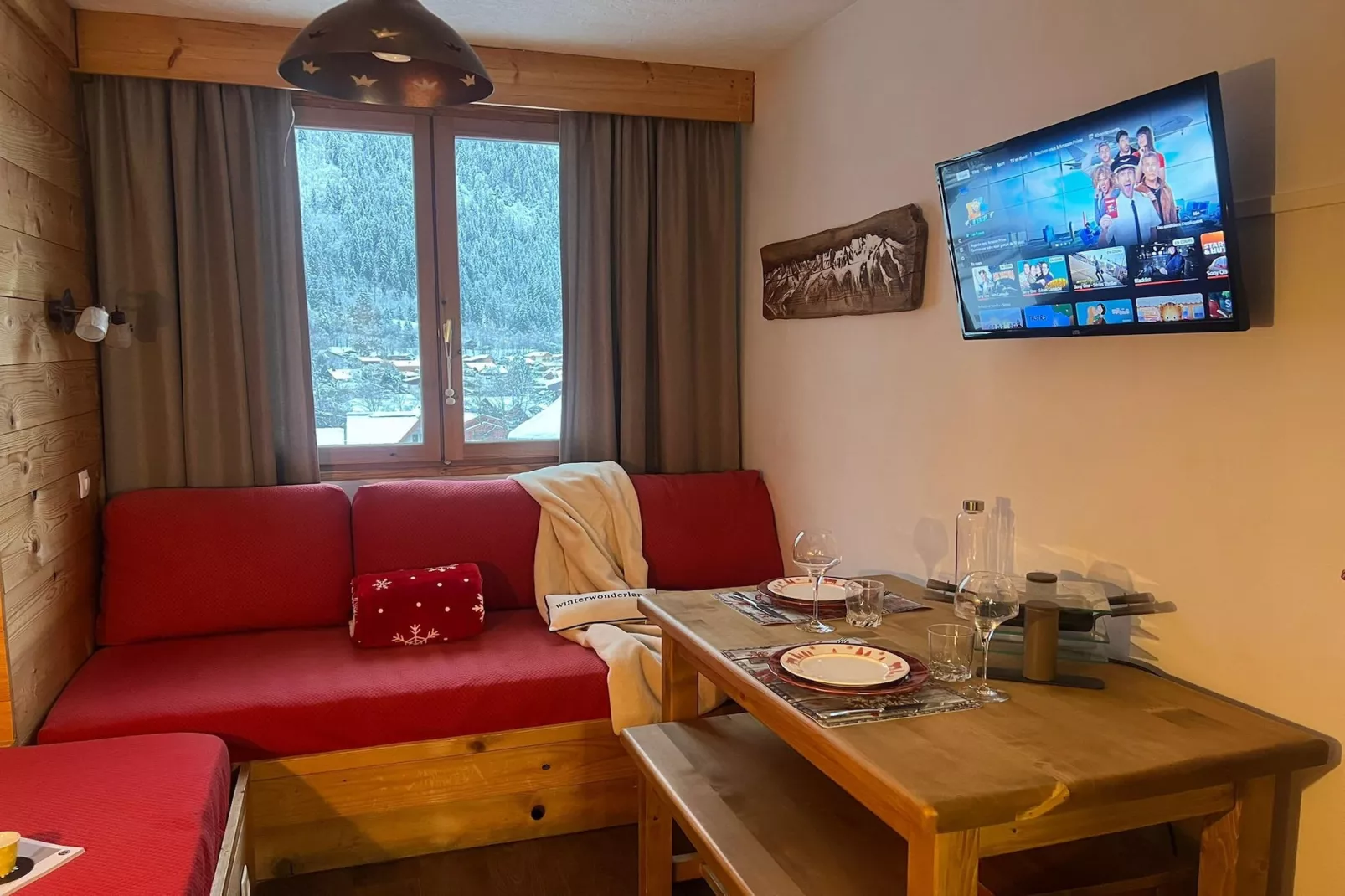 Champagne Powder-Woonkamer