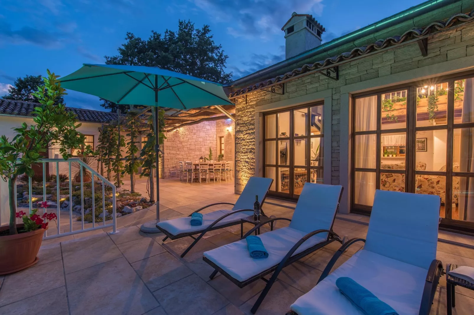 Villa Lipica - Terrasbalkon