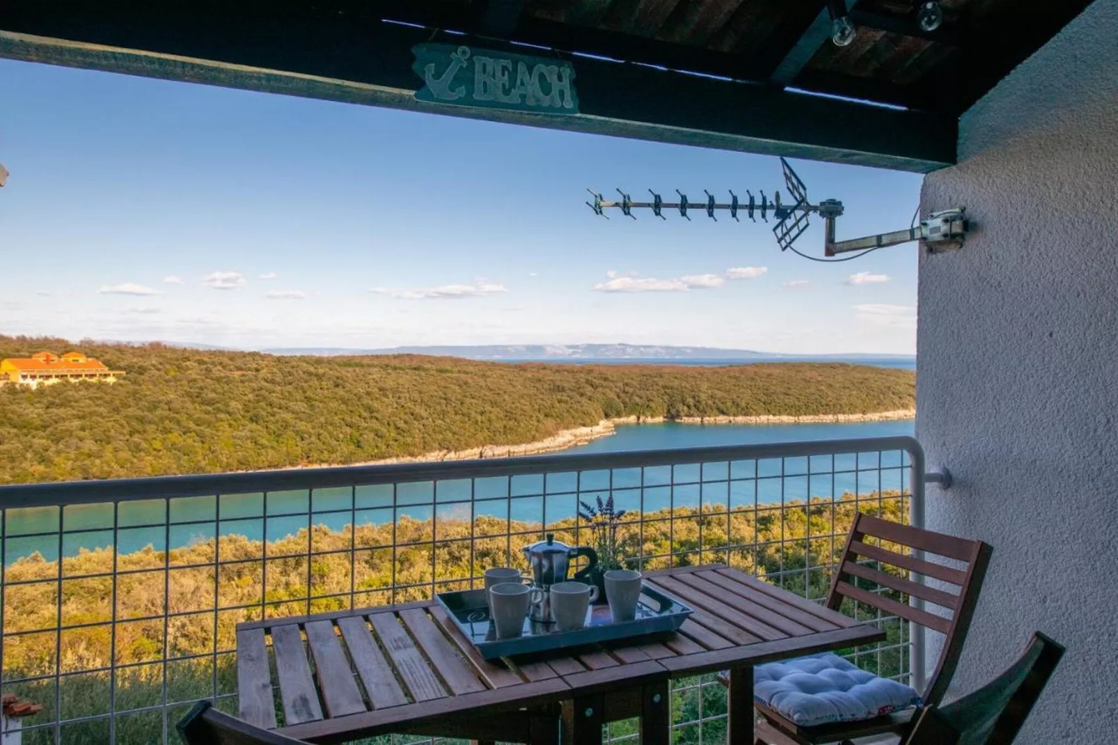 Apartment Baselak - Duplex One Bedroom Apartment with Balcony and Sea View - Terrasbalkon