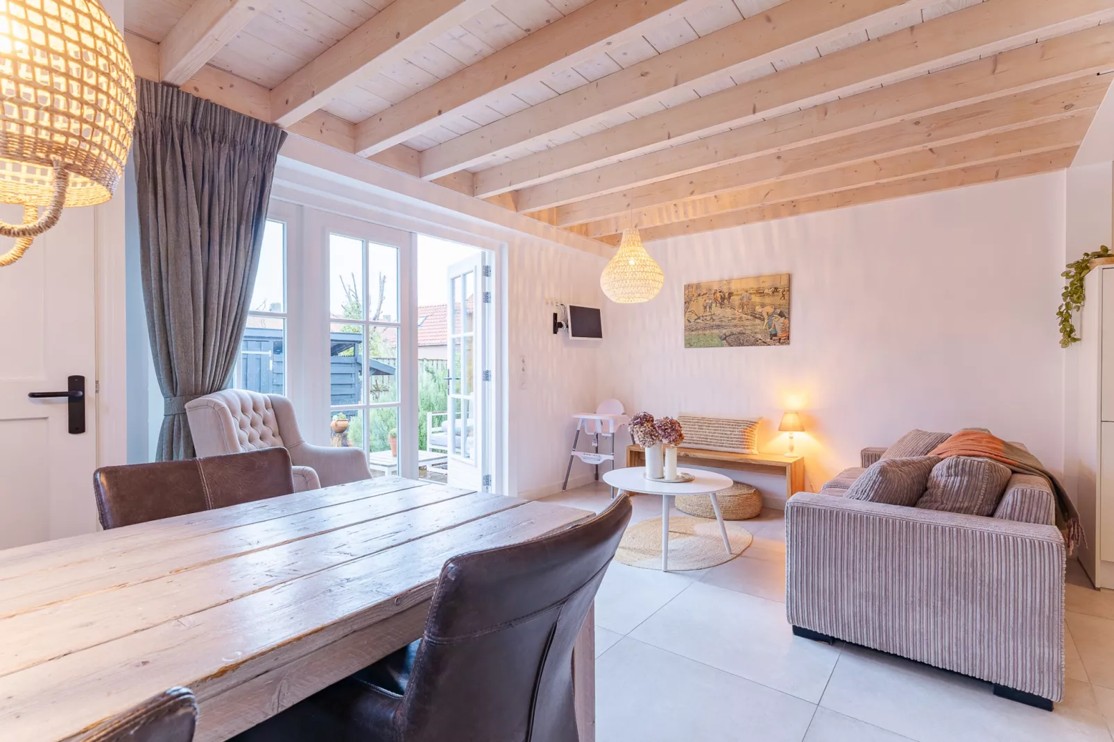 Holiday home - Schoolstraat 6a | Vrouwenpolder - Woonkamer