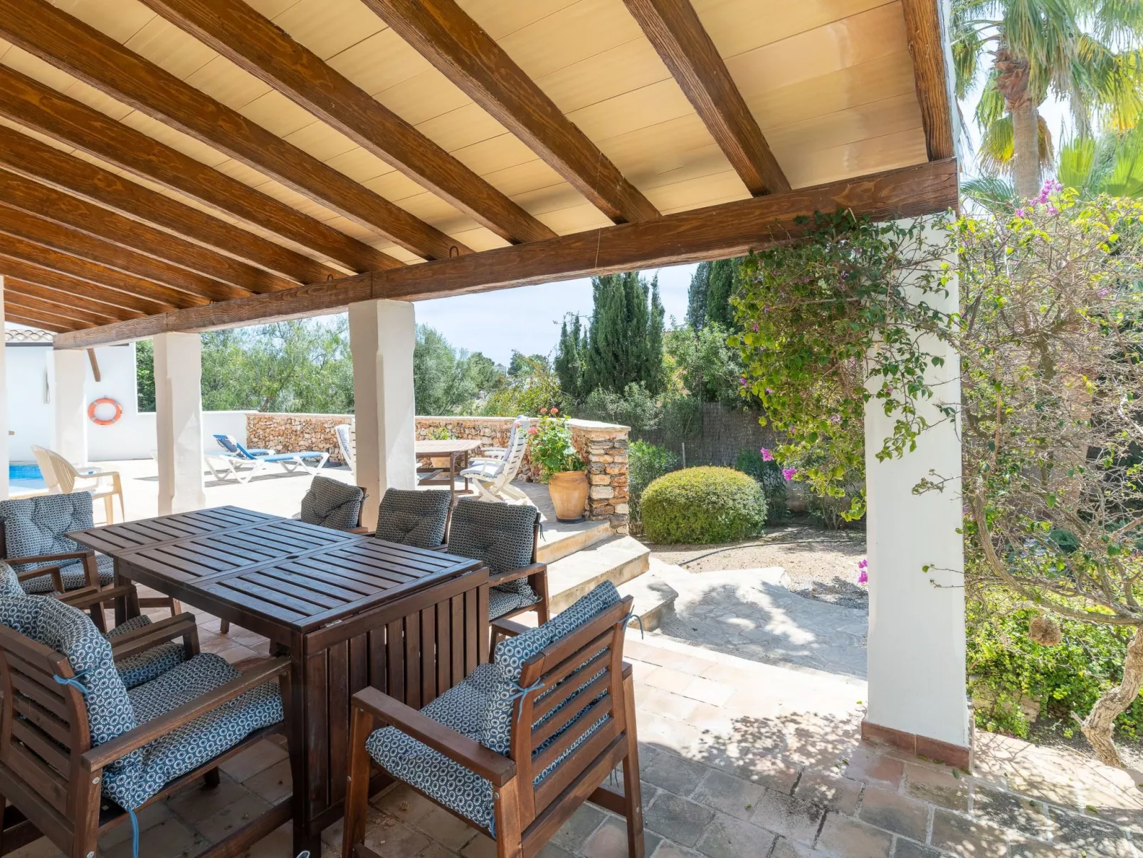 Cristina Ferienhaus in Cala D'or mit Privatpool und Meerblick - Buiten