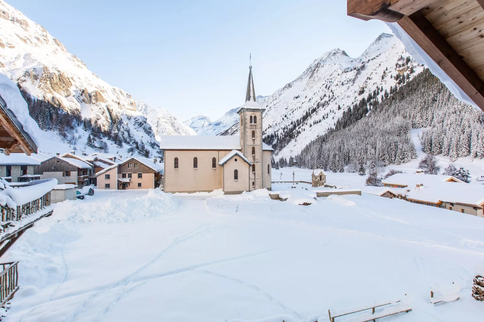 CHALET LE 360 KB-Uitzicht winter
