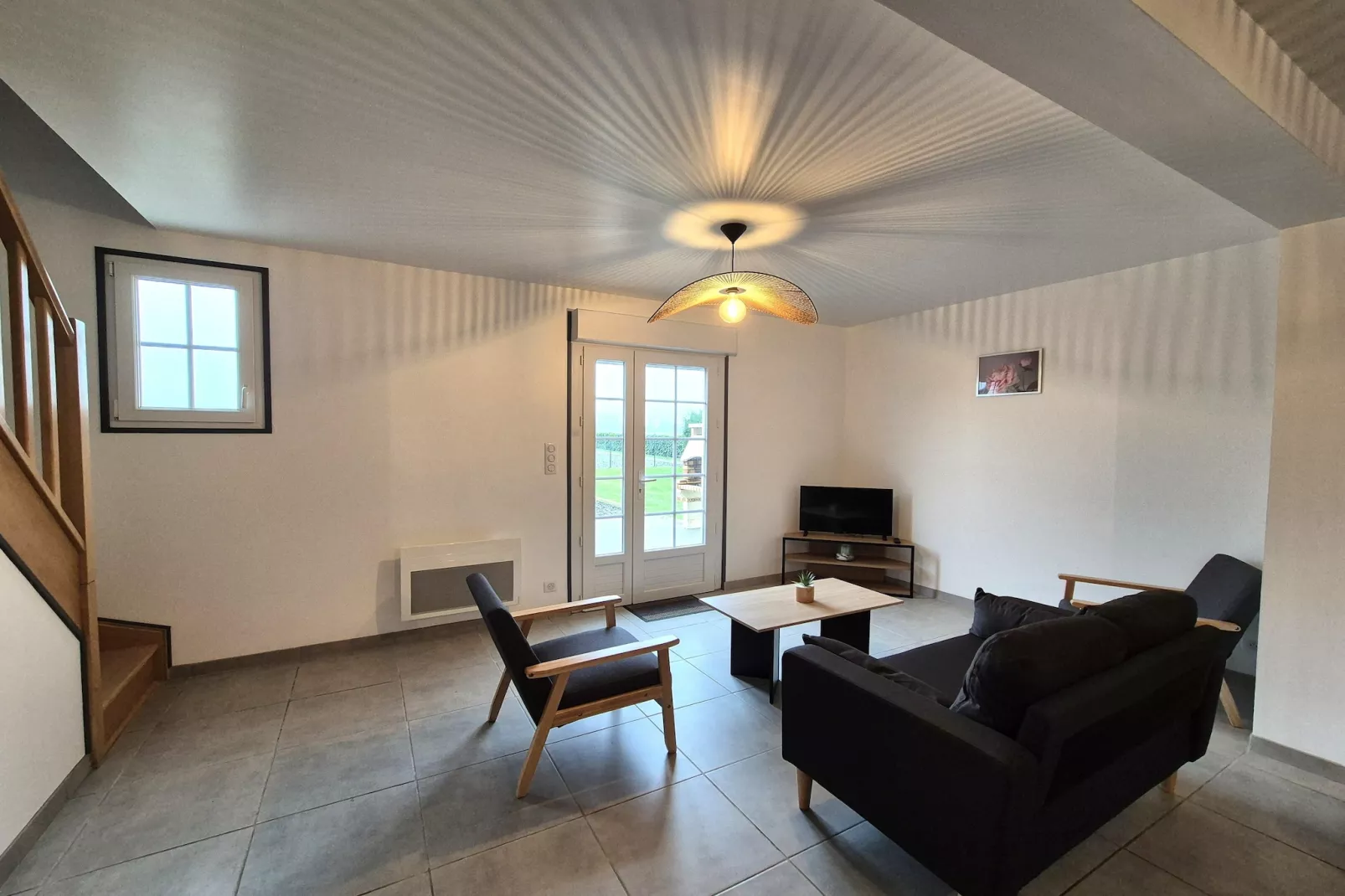 Gîte "Louis" à Plurien - Woonkamer