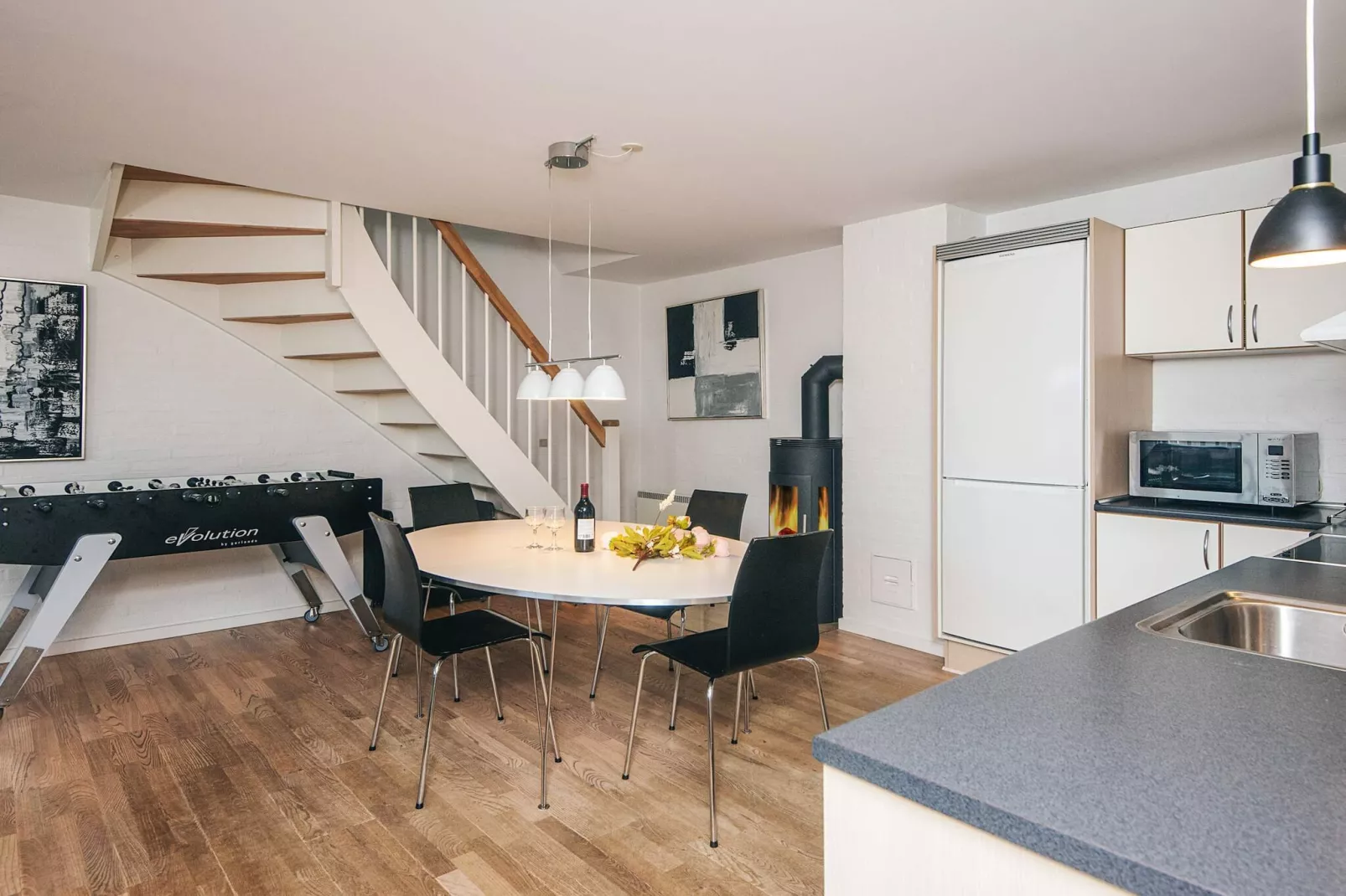 Moderne Strandtoevlucht in Blavand-By Traum-Binnen