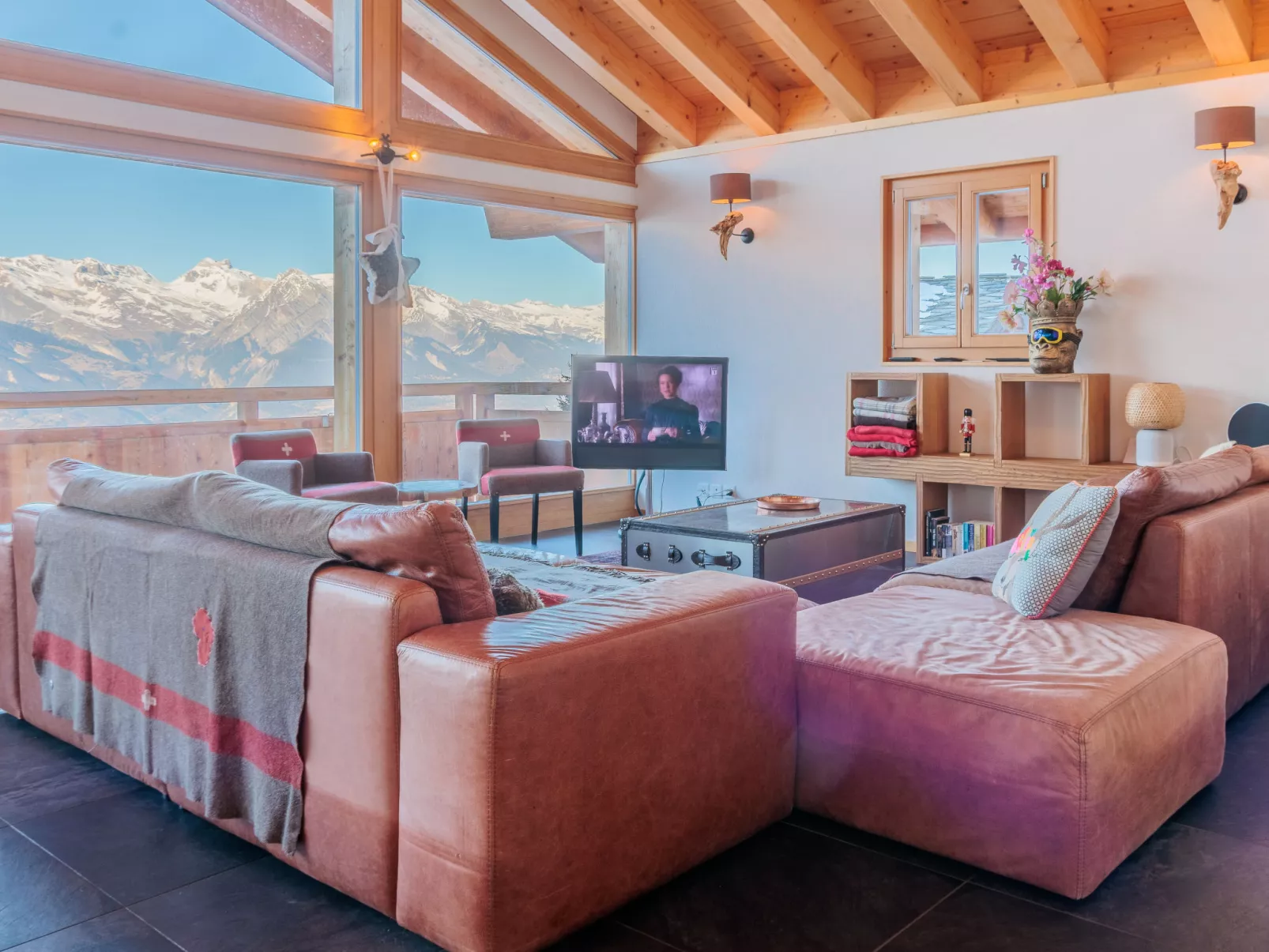 Chalet Flocon de Neige-Binnen