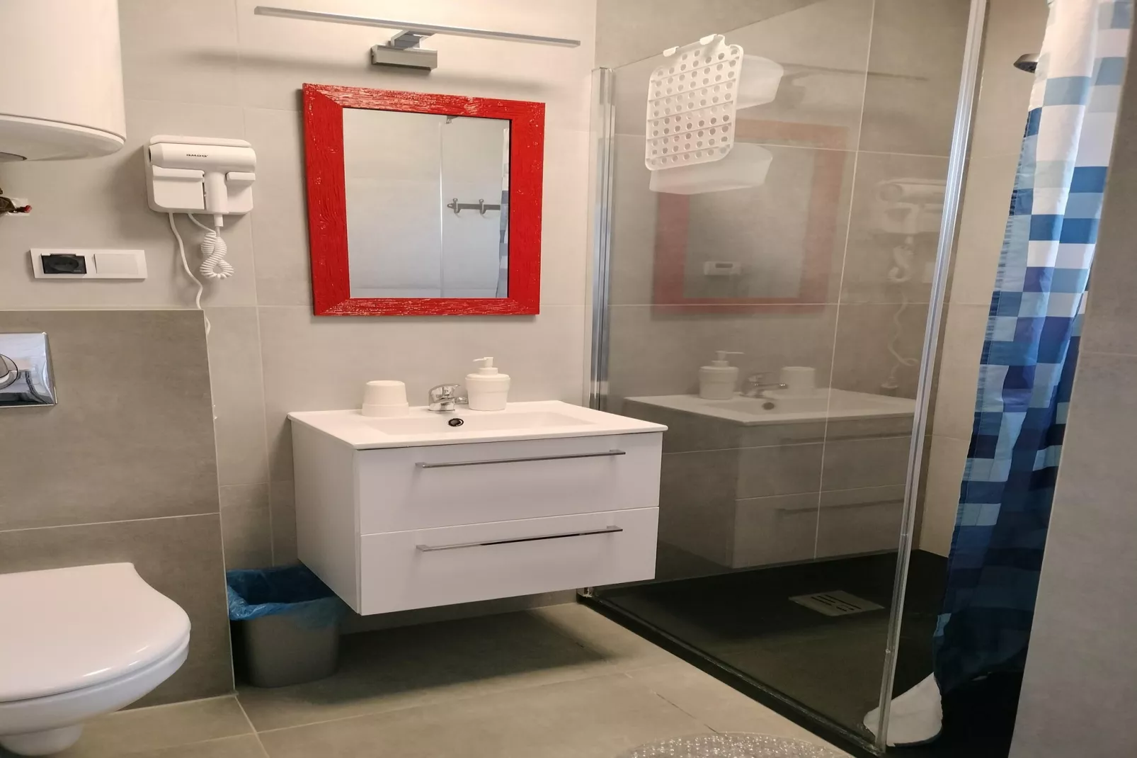 Domki Trebor dla 5 osób - Badkamer