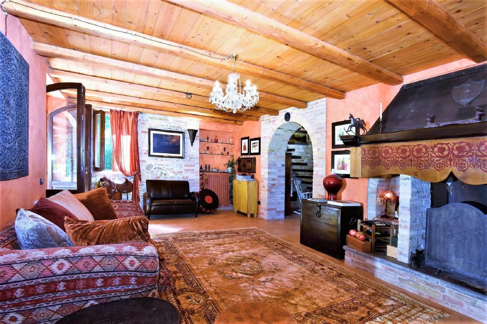 Villa Poggio San Giacomo - Woonkamer