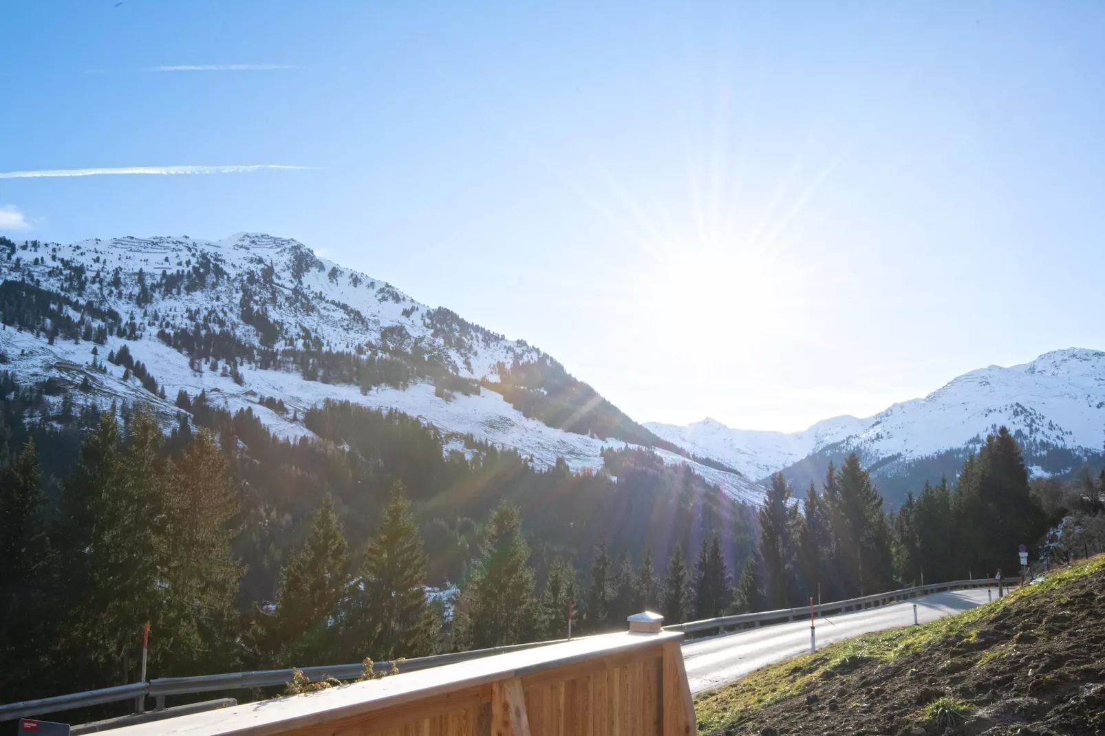 Berghütte Almleben - Gebied winter 1km