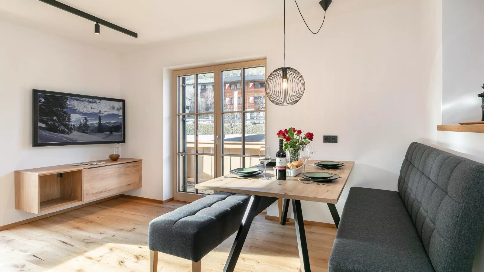 Haus Tauernblick Top 3 und 4-Eetkamer