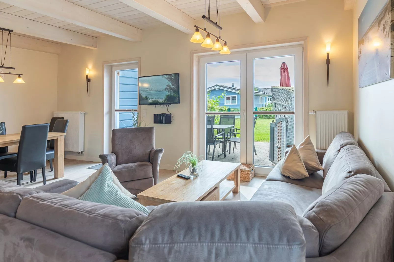 Reihenhaus in Dagebüll - Strandgut een-Woonkamer