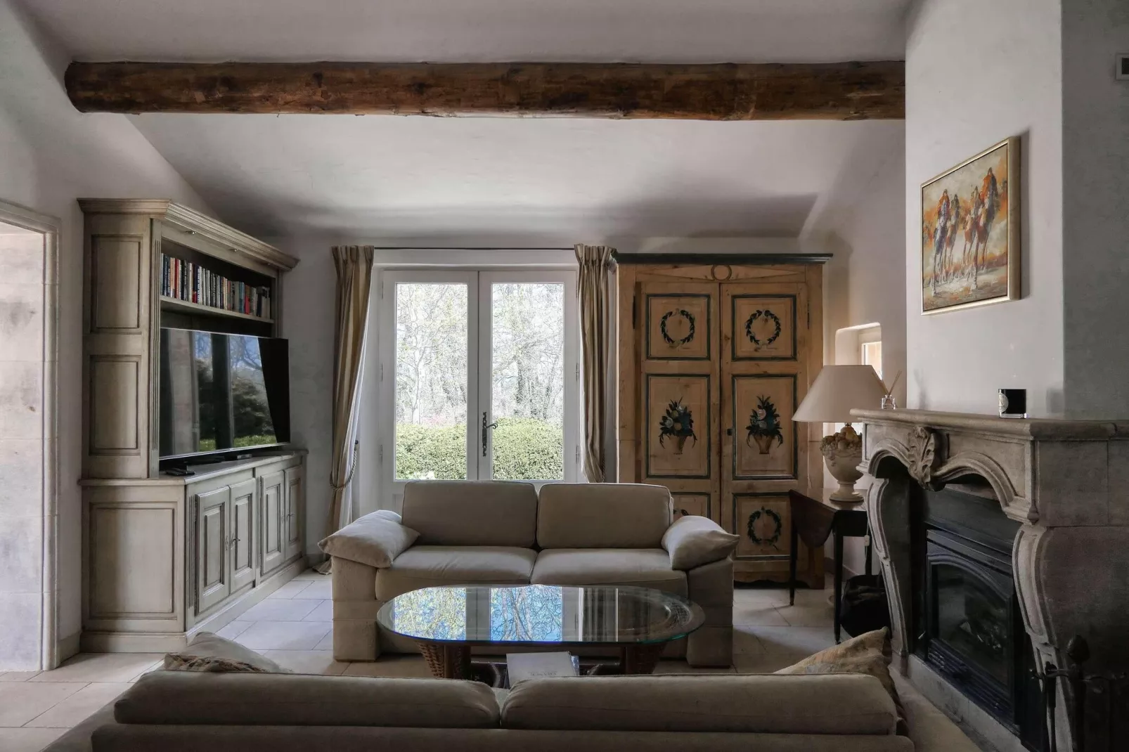 Villa Maquis – Charme provençal & vue d’exception-Woonkamer
