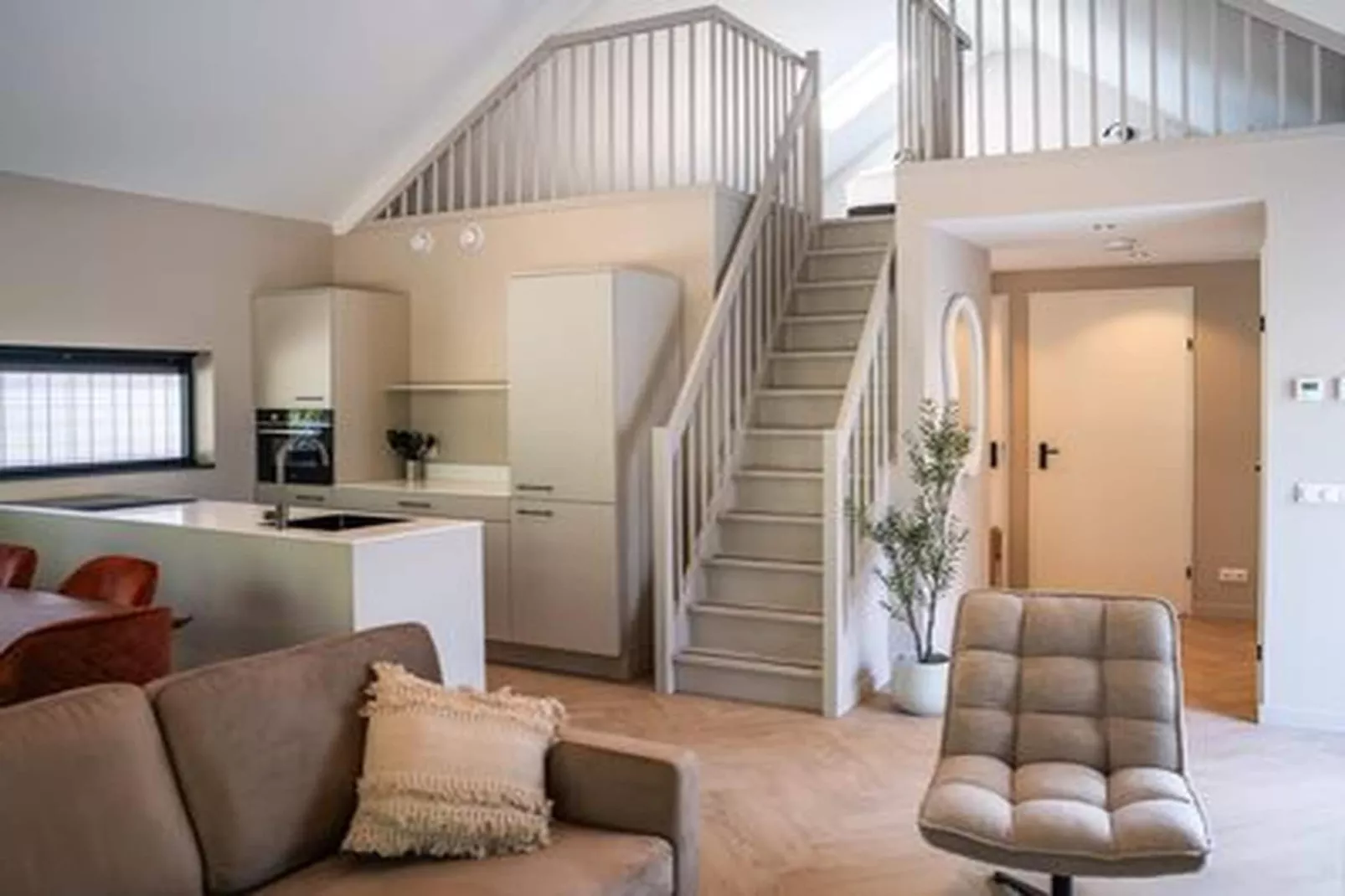 Ecovilla Boszicht Luxe-Woonkamer