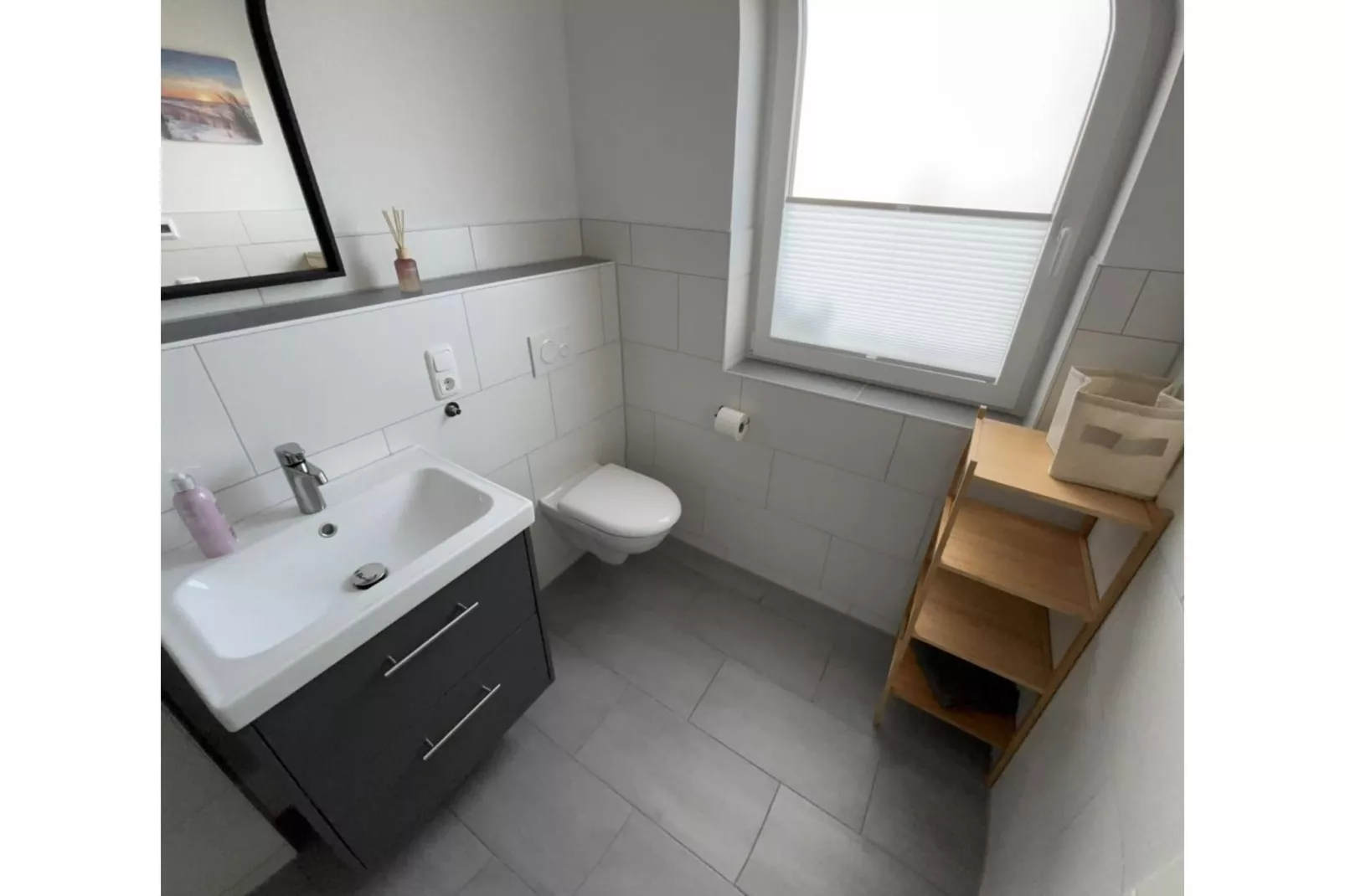 Bungalow Königskrabbe - Badkamer