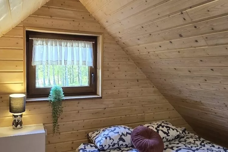 Domek wakacyjny LUX dla max 6 osób w Bałachach - Slaapkamer