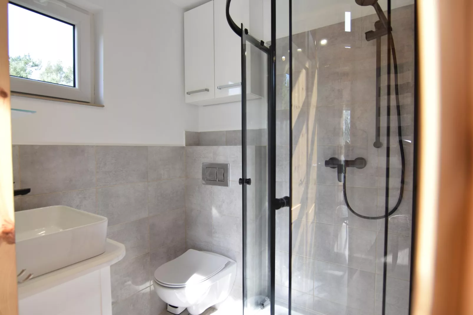 Dom wakacyjny z sauną we Frydrychowie-Badkamer